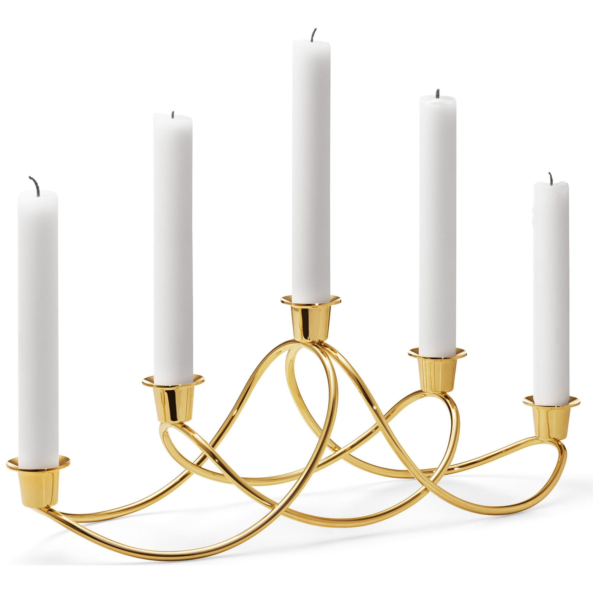 Georg Jensen Harmony Lysestage  Guld