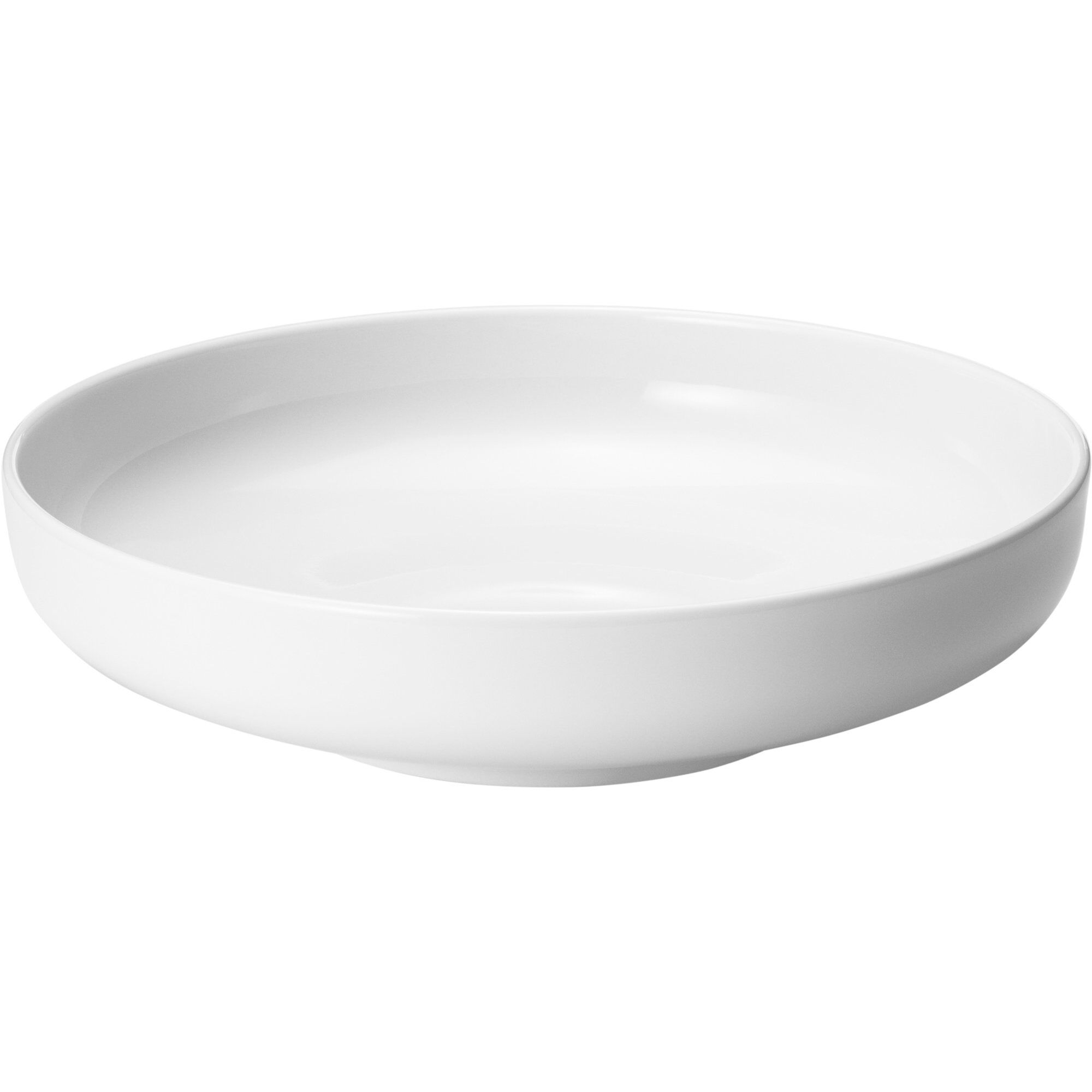Georg Jensen Koppel Dyb Tallerken 21 Cm  Hvid