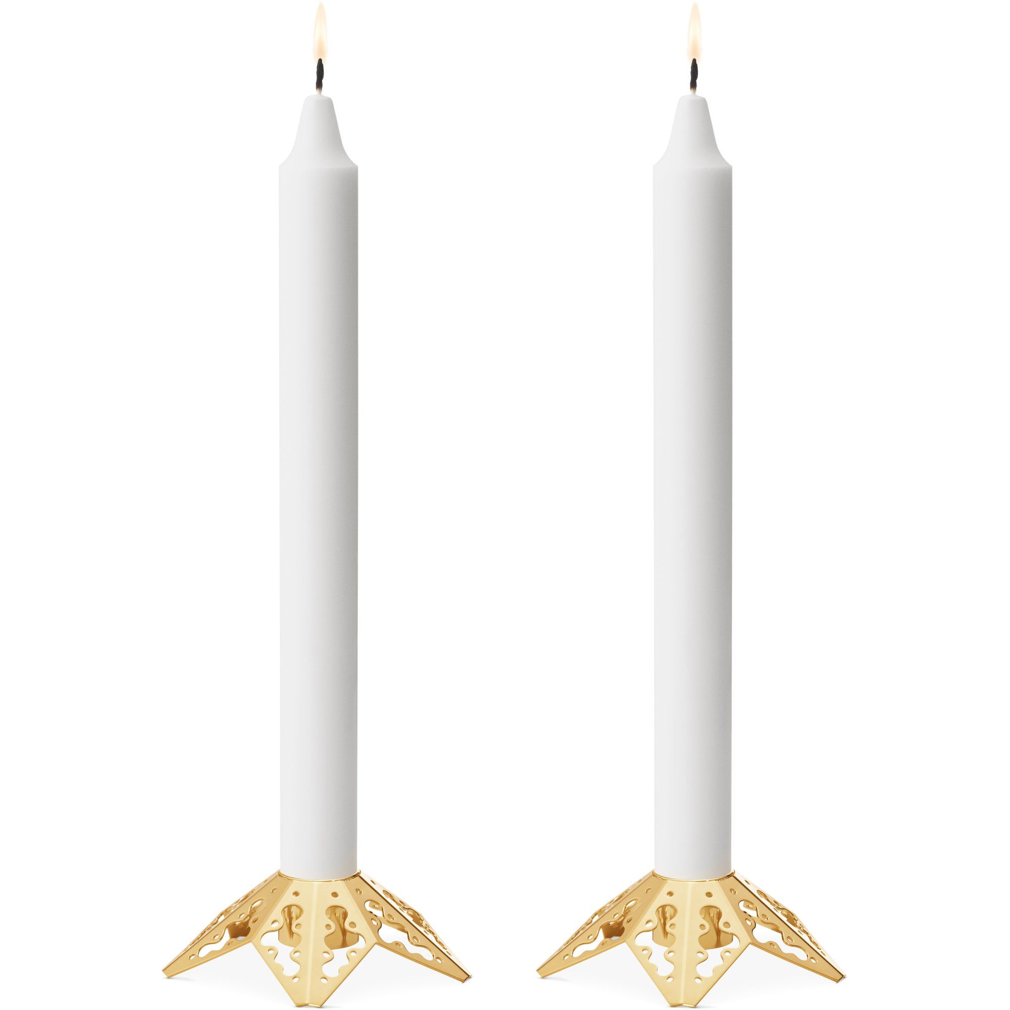 Georg Jensen 2022 Lysestage    Stk  Guld