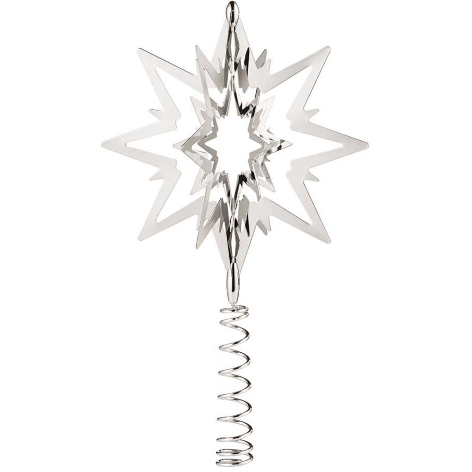 Georg Jensen Star Juletræsstjerne Sølv Lille
