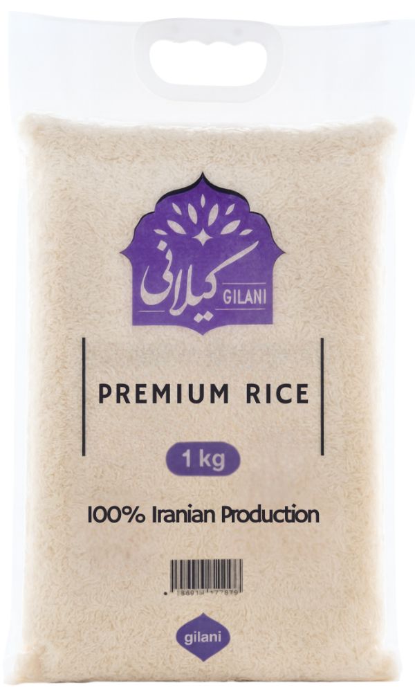 Gilani Premium Persiske Hvide Ris Kg