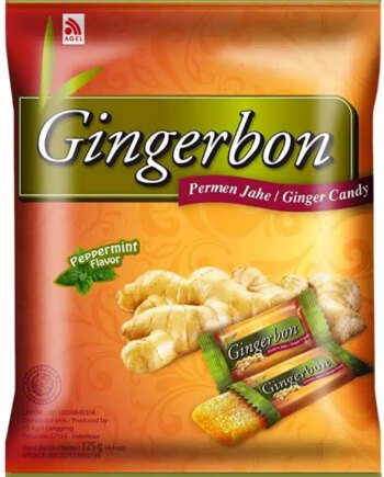 Gingerbon Ginger Candy Pebermynte 125