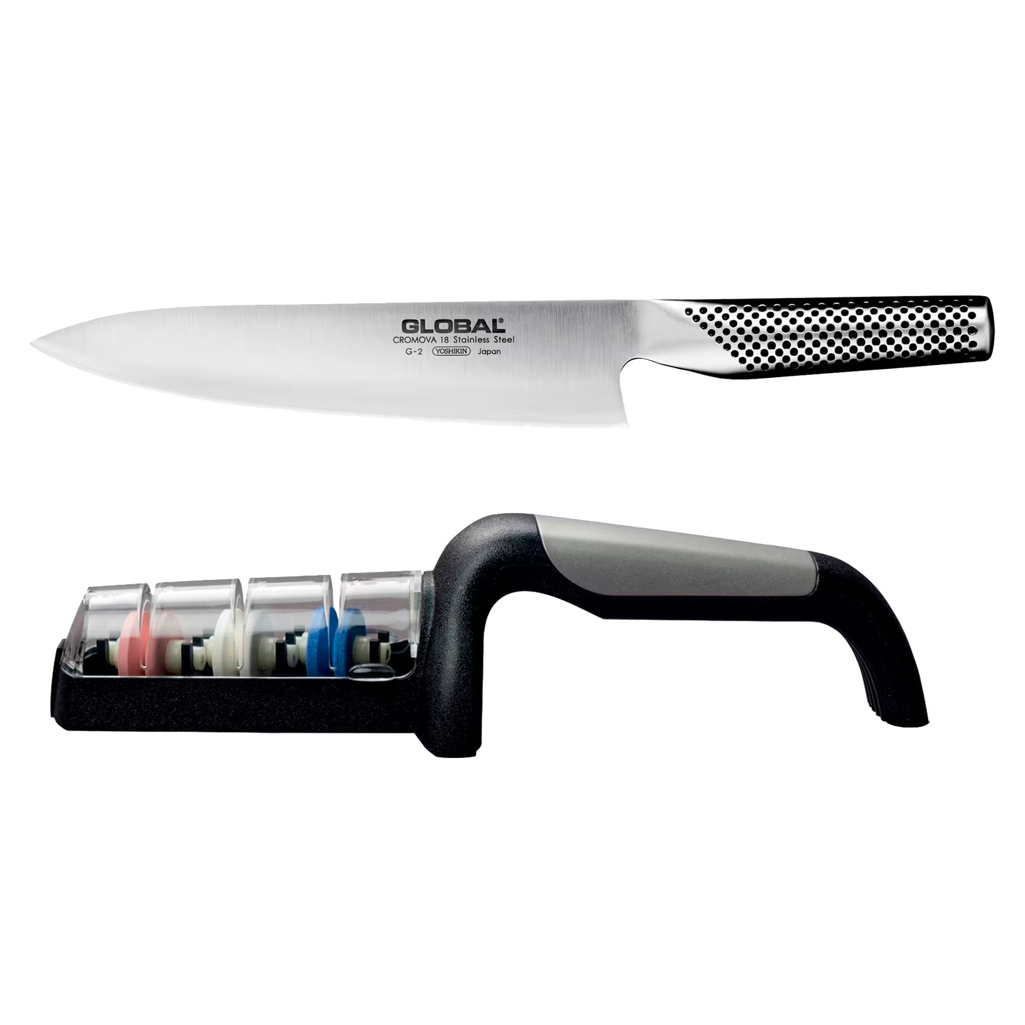 Global  -  Kokkekniv 20 Cm   Knivsliber
