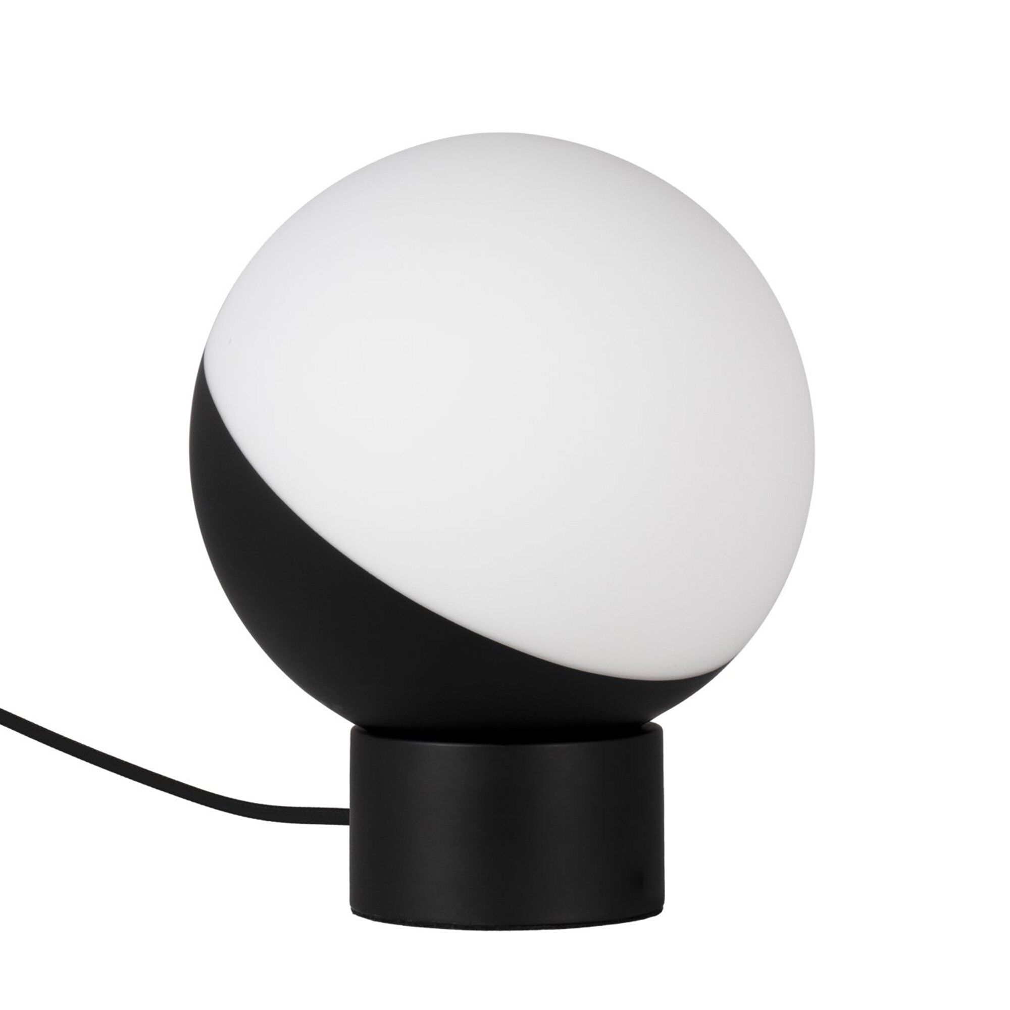 Globen Lighting Contur Bordlampe  20 Cm  Sort Hvid