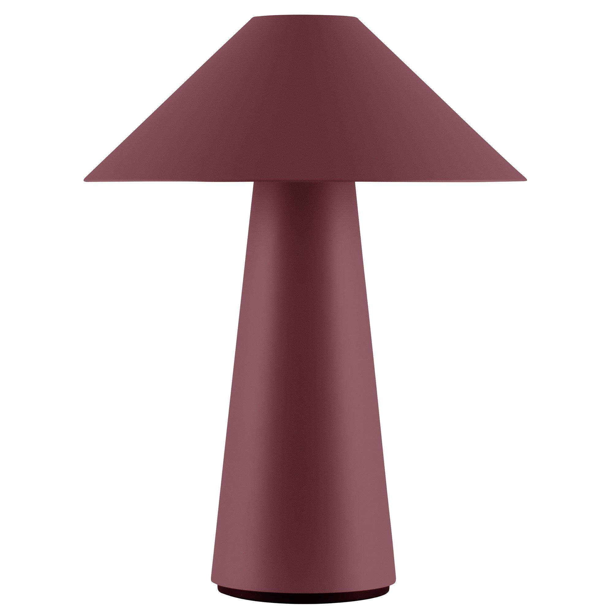 Globen Lighting Cannes Portabel Bordlampe  Burgundy