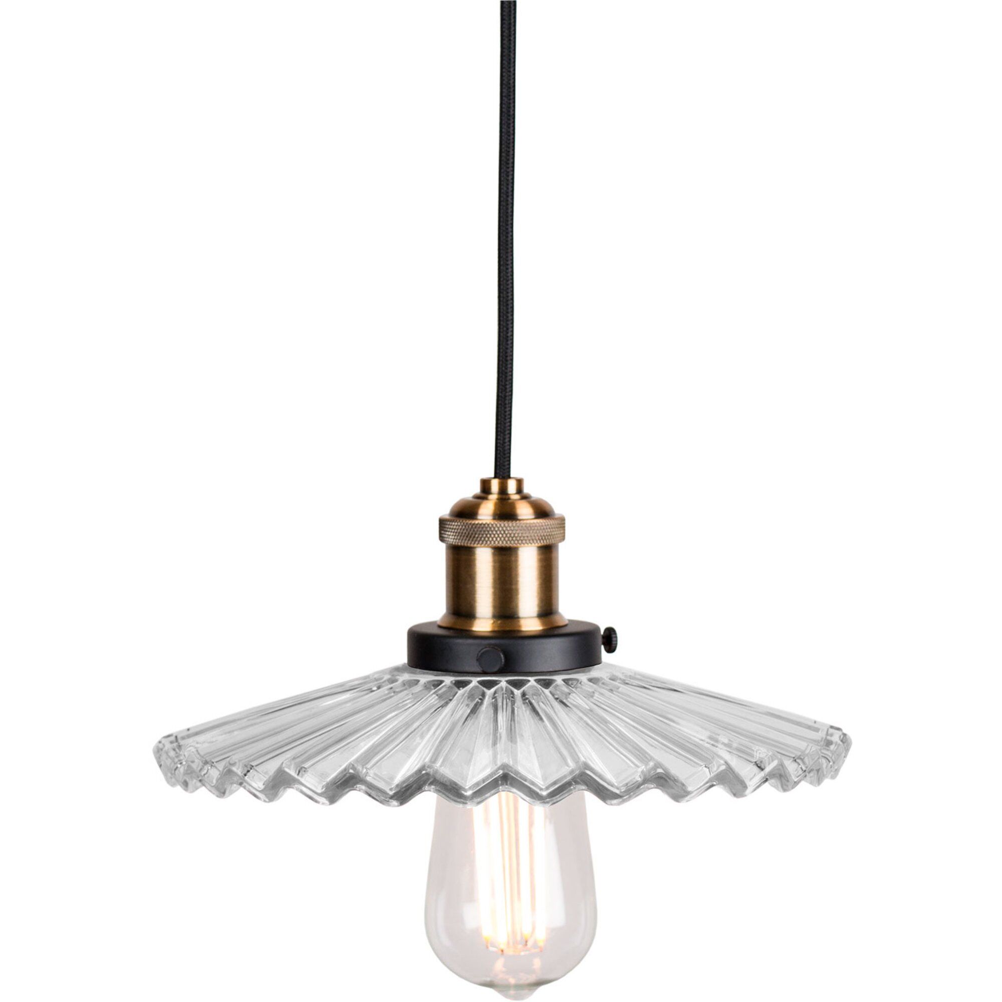 Globen Lighting Cobbler Pendel 25 Cm  Klar