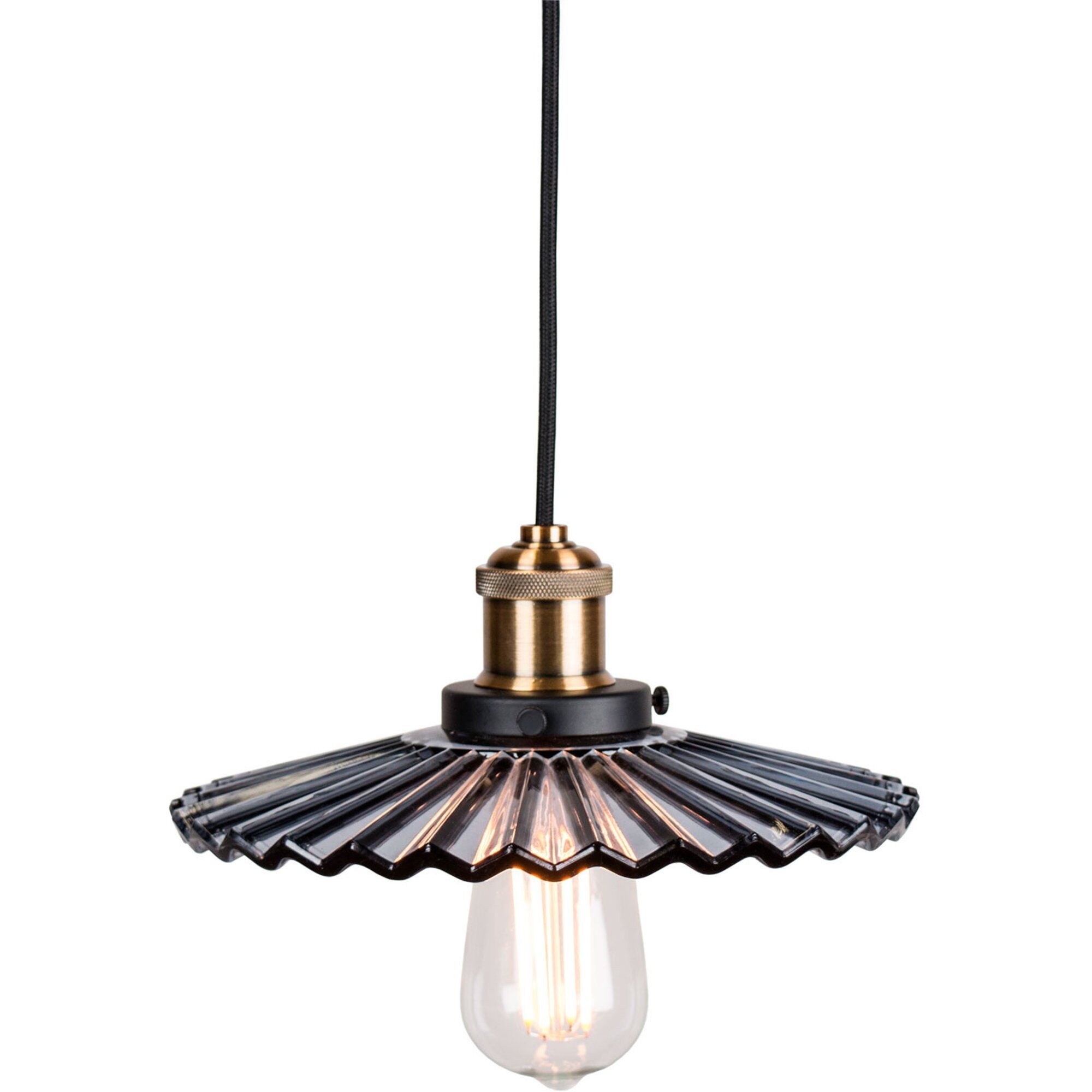 Globen Lighting Cobbler Pendel 25 Cm  Røg