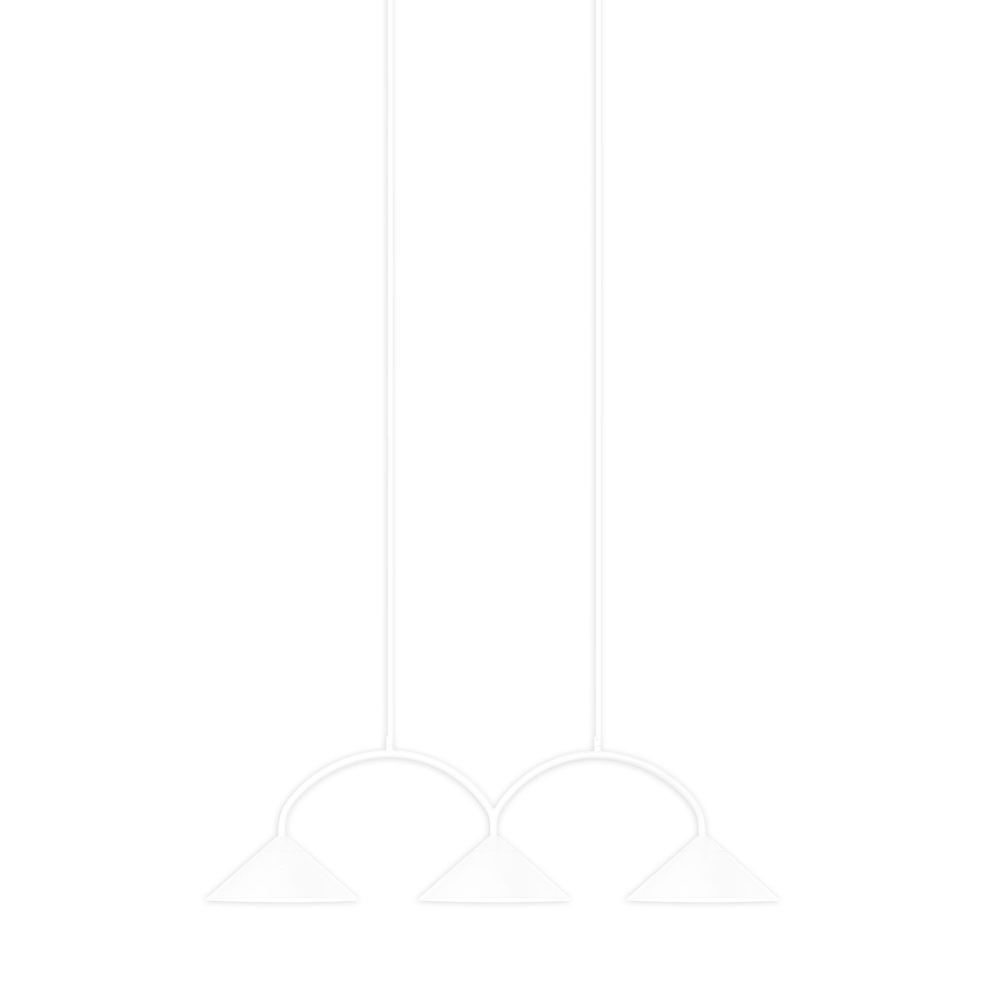 Globen Lighting Curve   Pendel Lampe  Hvid
