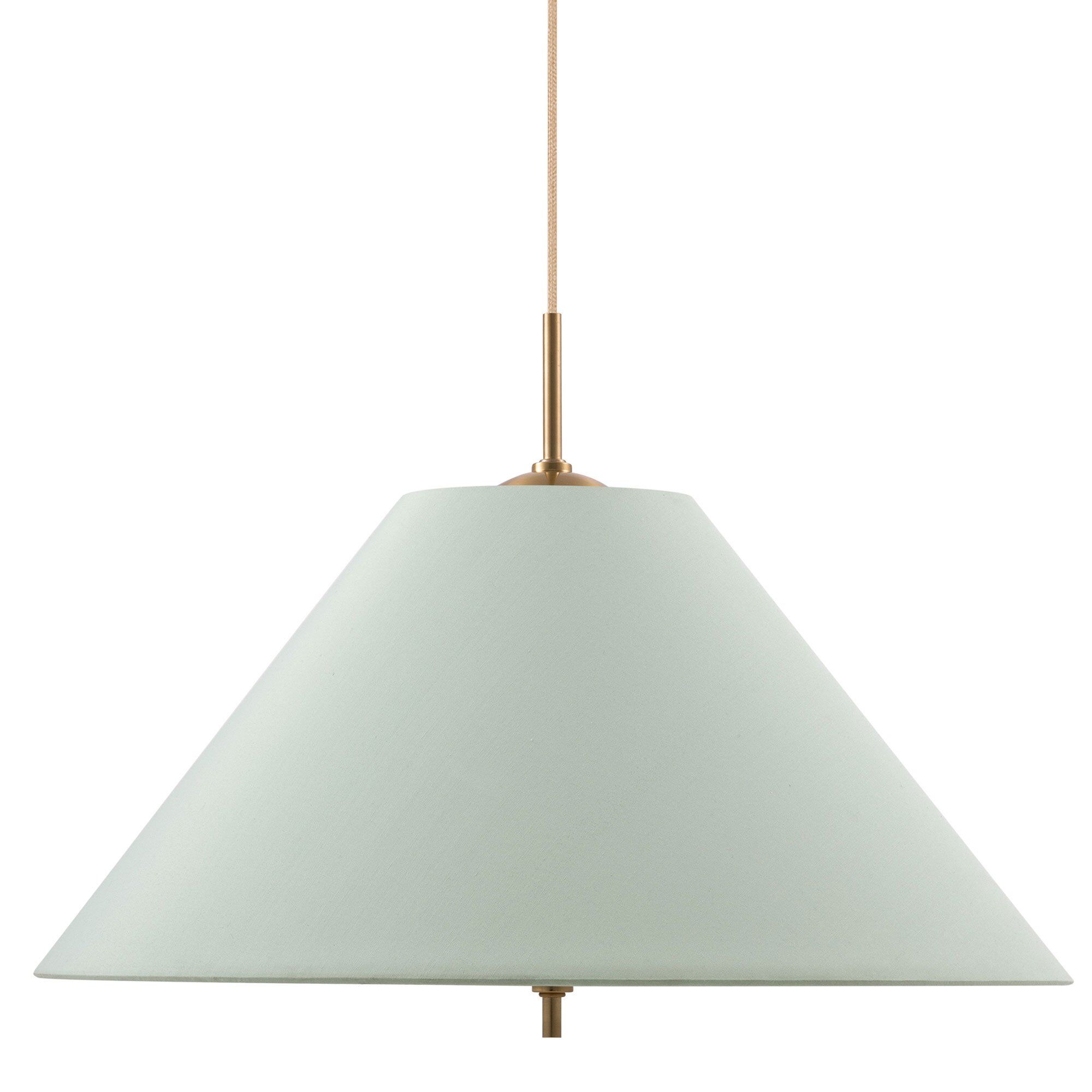 Globen Lighting Iris Pendel Loftlampe 50 Cm  Grøn