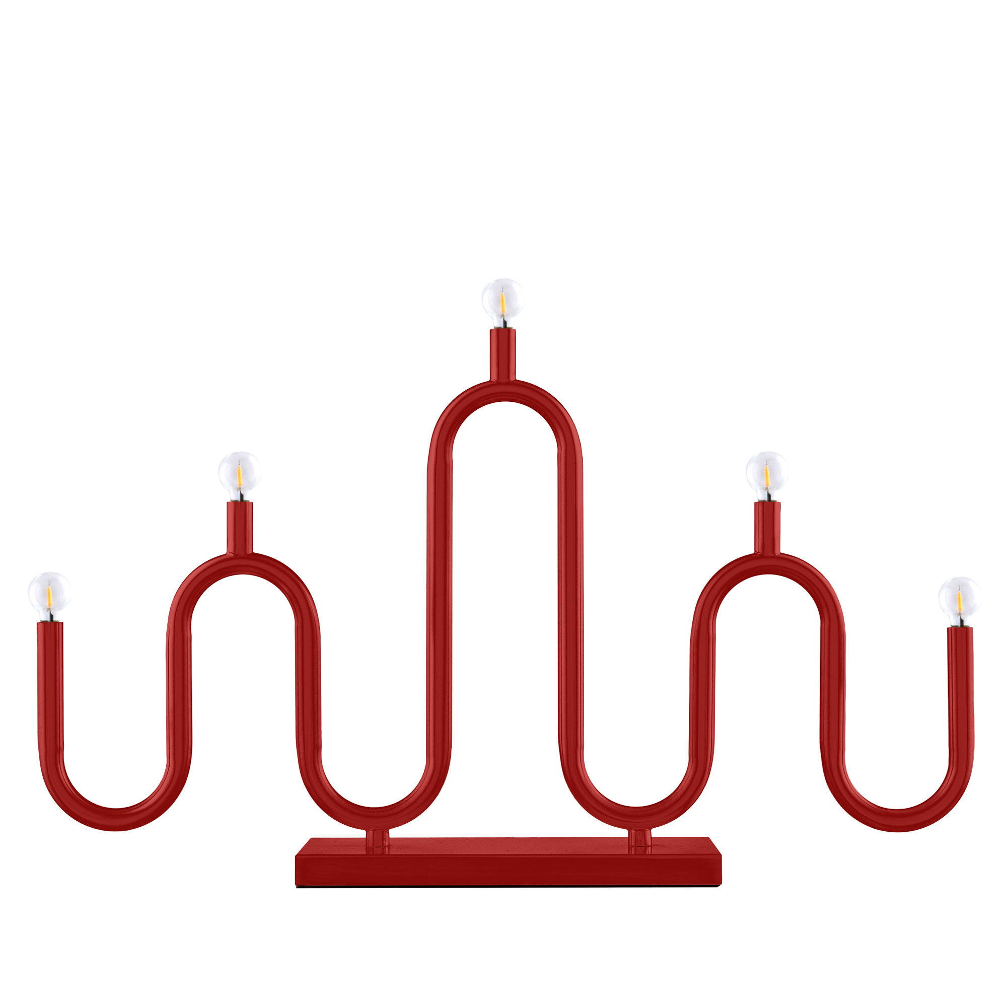 Globen Lighting Noel   Adventslysestage  Rød