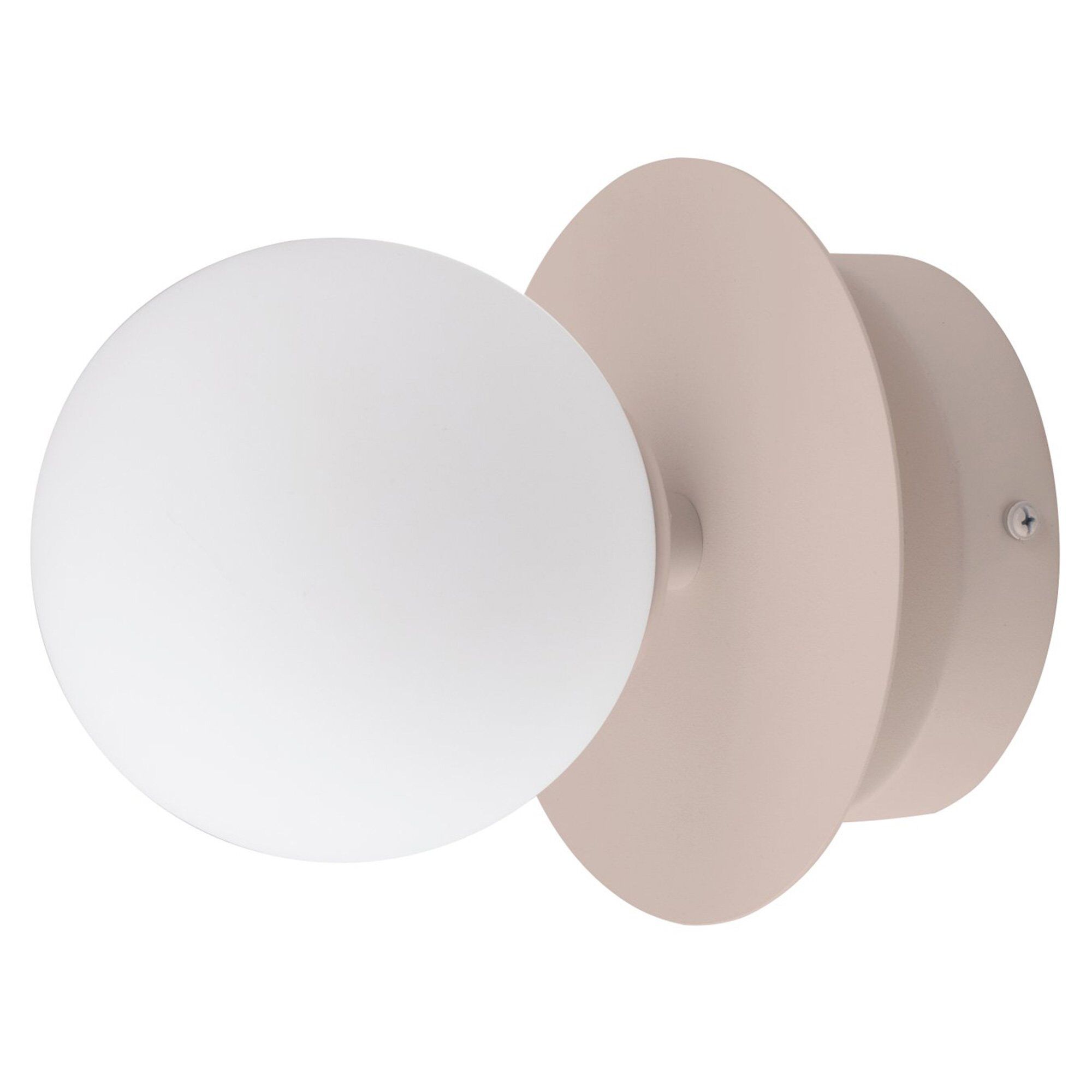 Globen Lighting Plafond Væg Art Deco Lampe  Mud Hvid