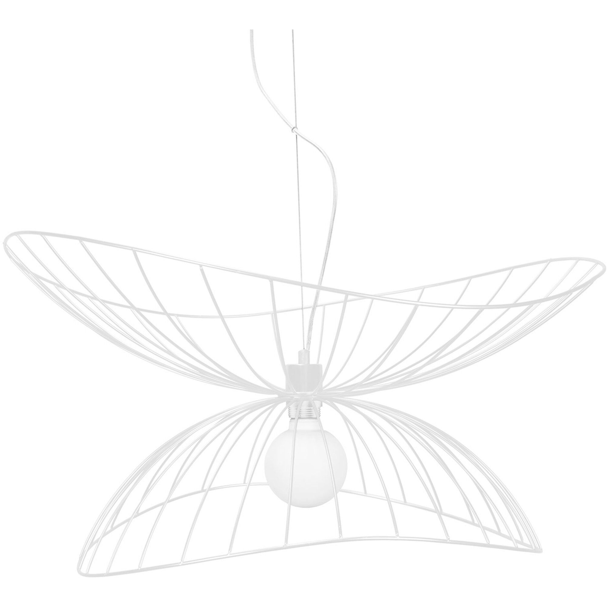 Globen Lighting Ray Pendel 70 Cm  Hvid