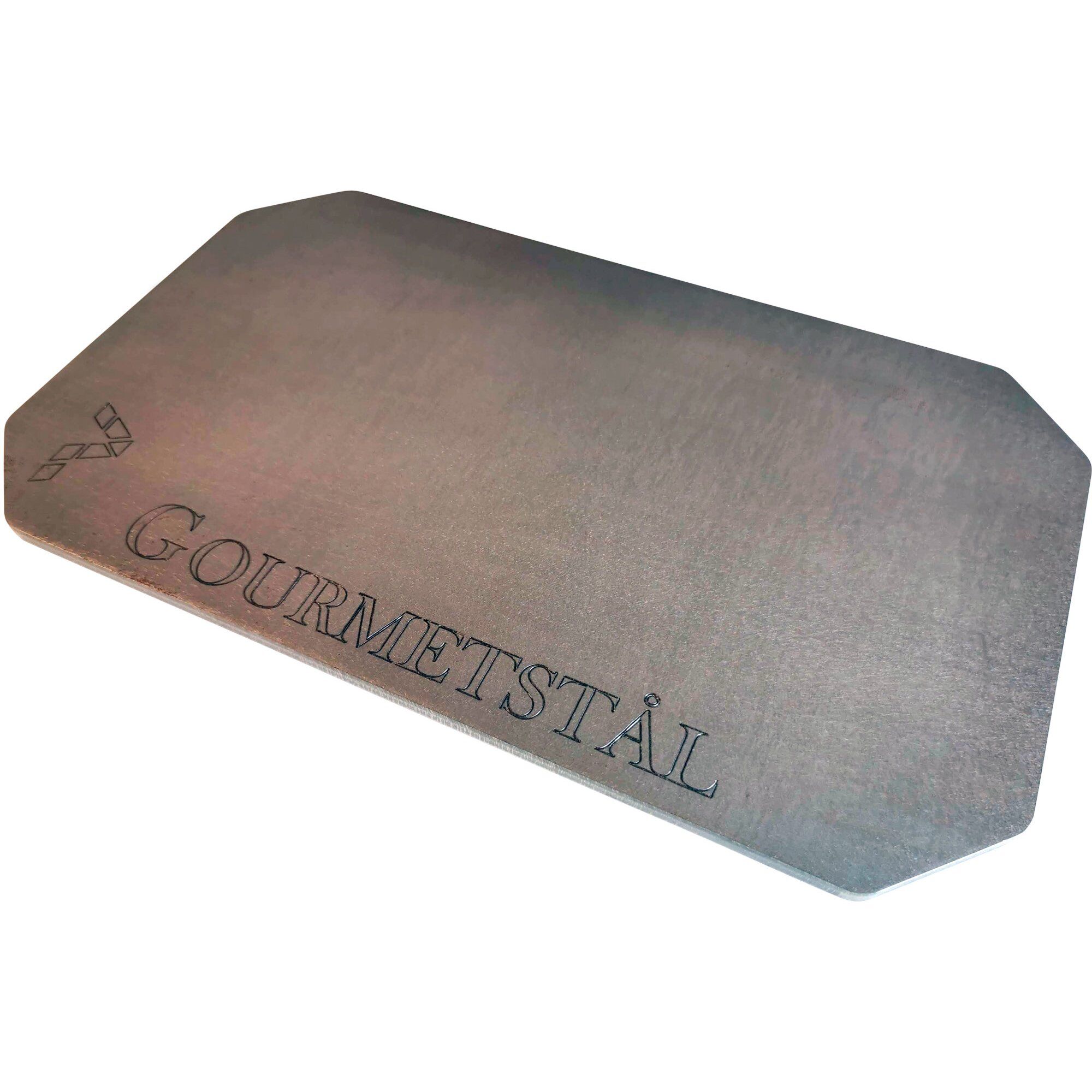 Gourmetstål Smash Grillplade  30x18 Cm