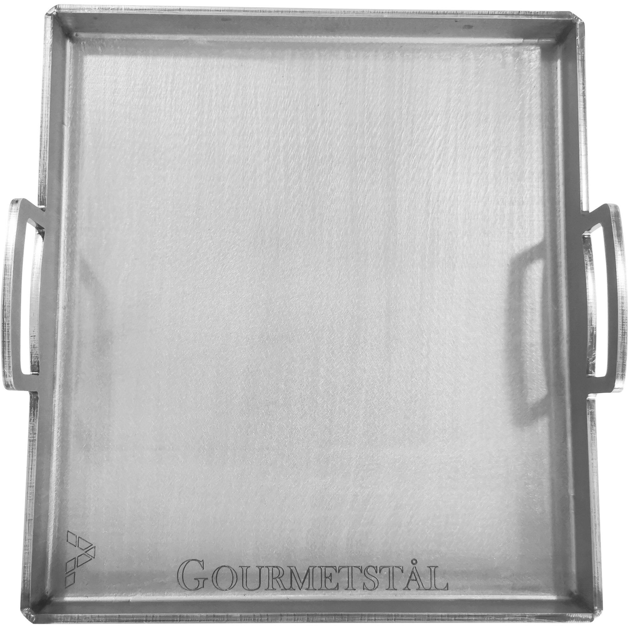 Gourmetstål Stegebord Med Kant  39   34 Cm