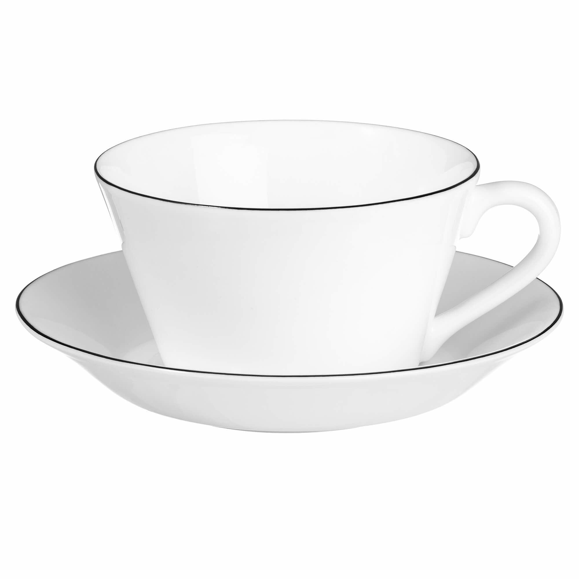 Gustavsberg Natur Snehvid Tekop Med Underkop  250 Ml