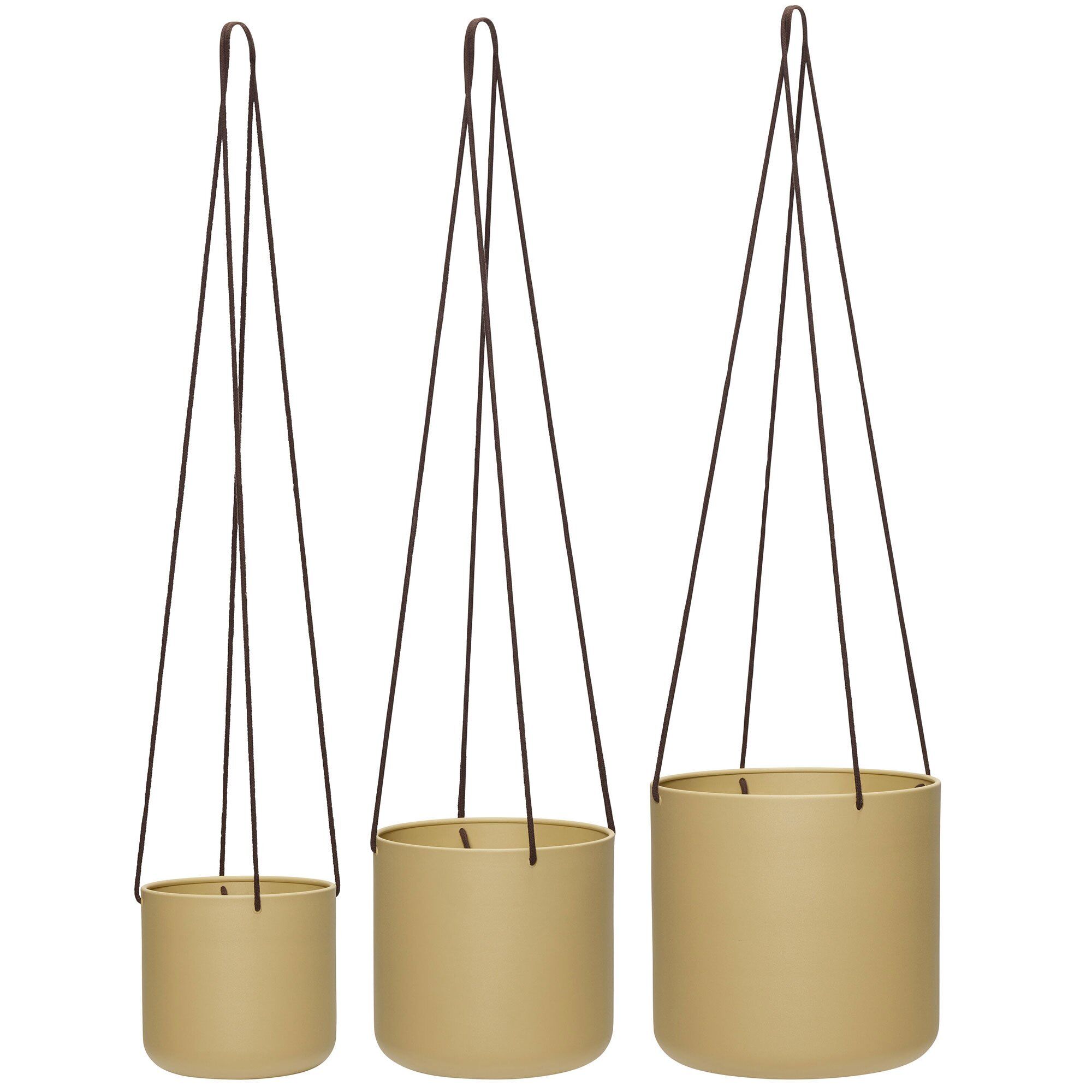 Hübsch Bloom Hængepotte   Stk  Beige