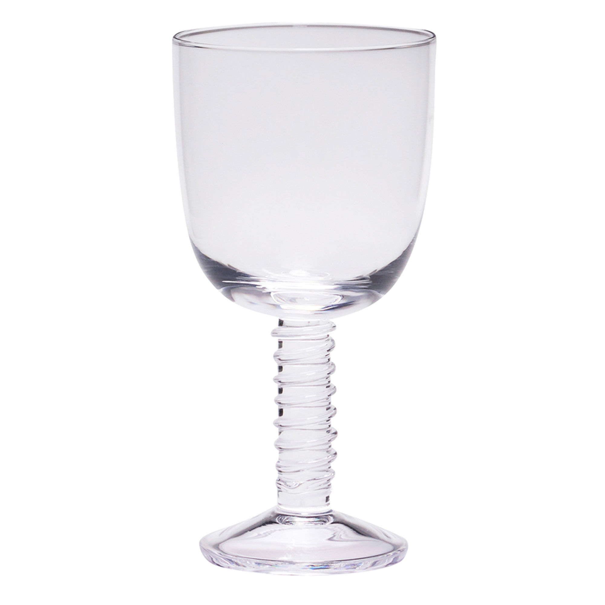 Hübsch Clink Hvidvinsglas  Klar