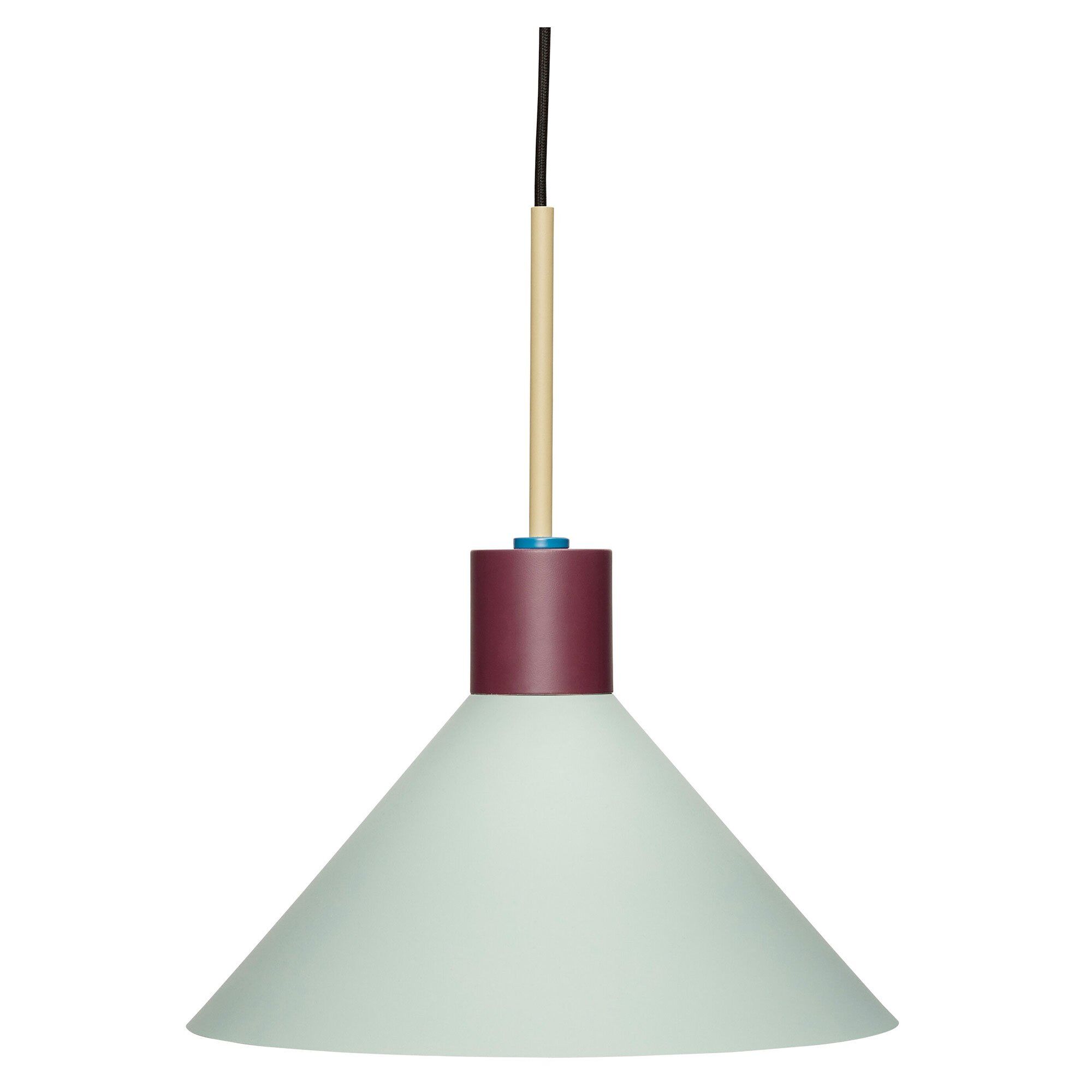 Hübsch Crayon Loftslampe 35 Cm  Blå