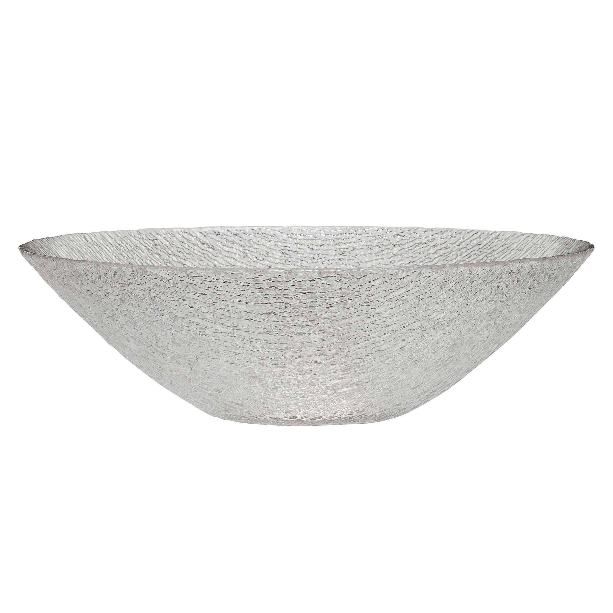 Hübsch Fuyu Skål Large 25 Cm  Textured