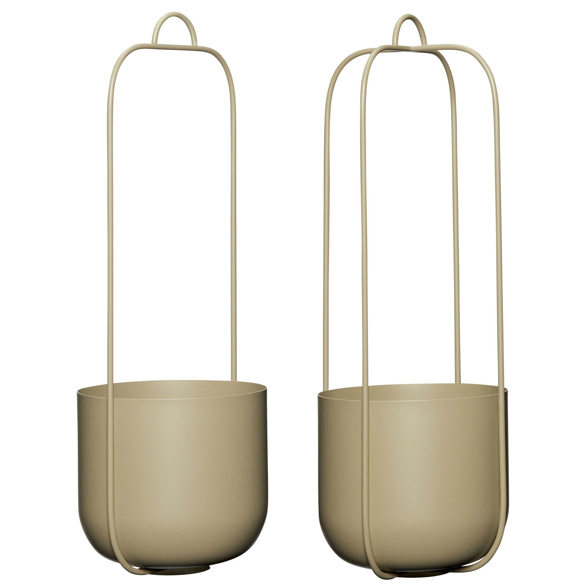 Hübsch Lotus Hængepotte  -pak  Khaki