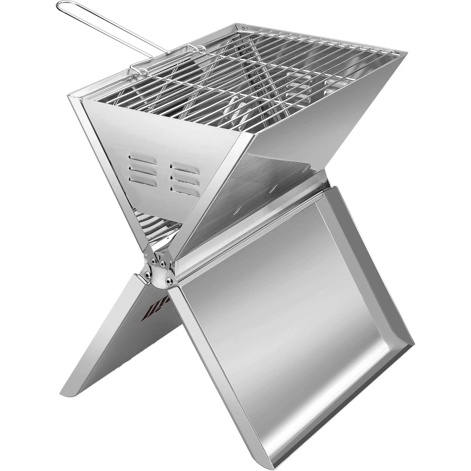 Hällmark Sammenklappelig Grill 36   26 Cm  Rustfrit Stål
