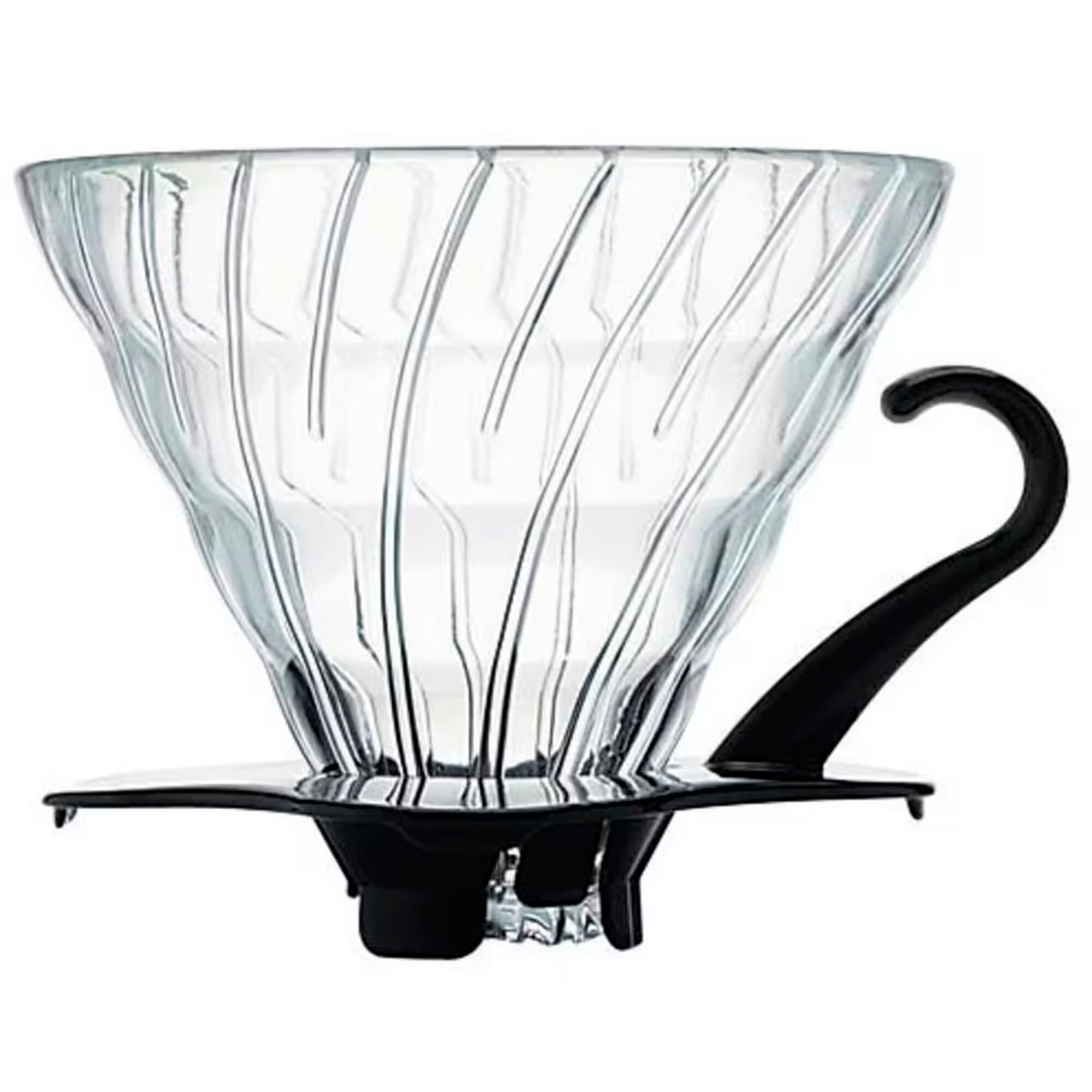 Hario   Cup Dripper V60 Glas    Sort