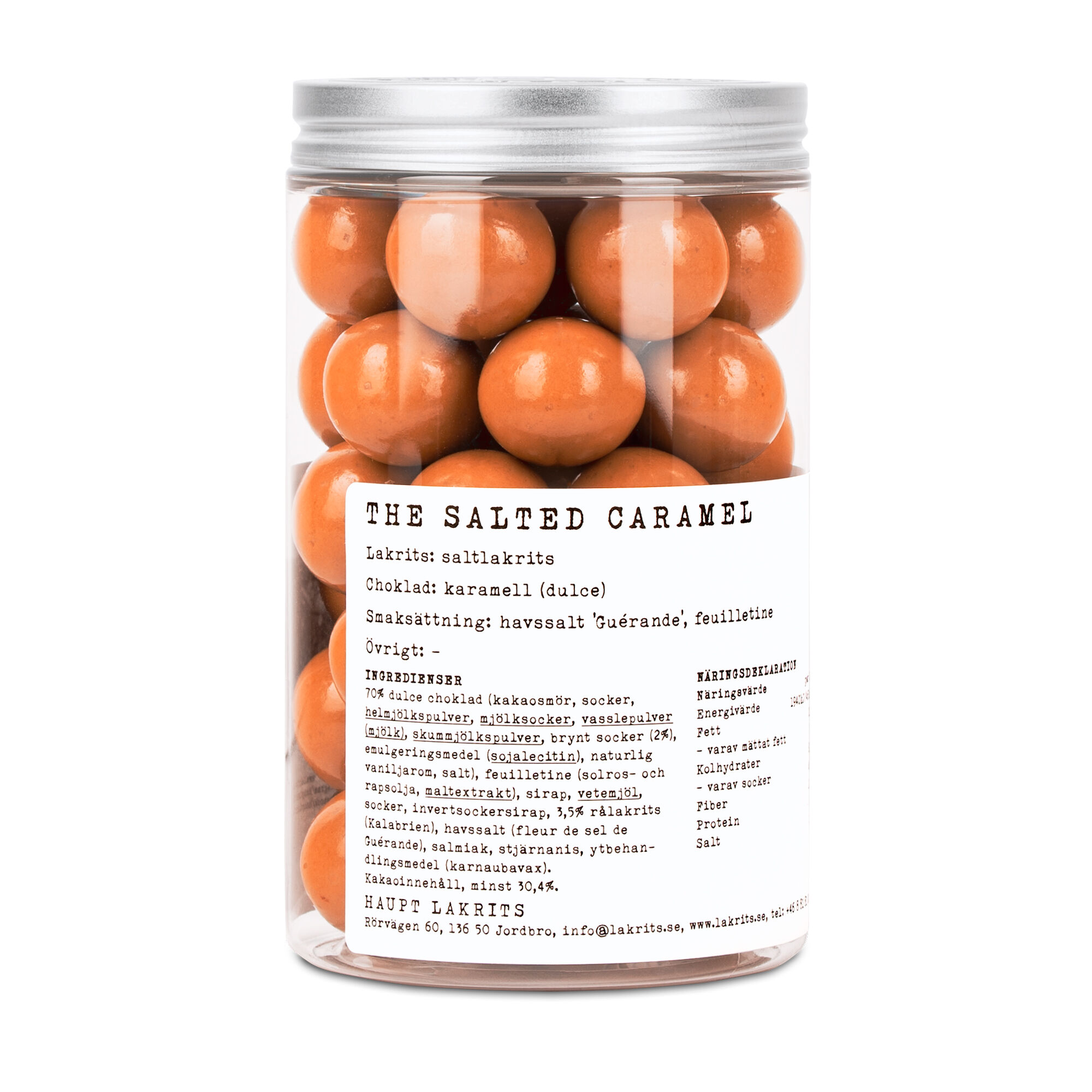 Haupt Lakrits Saltet Karamel 250