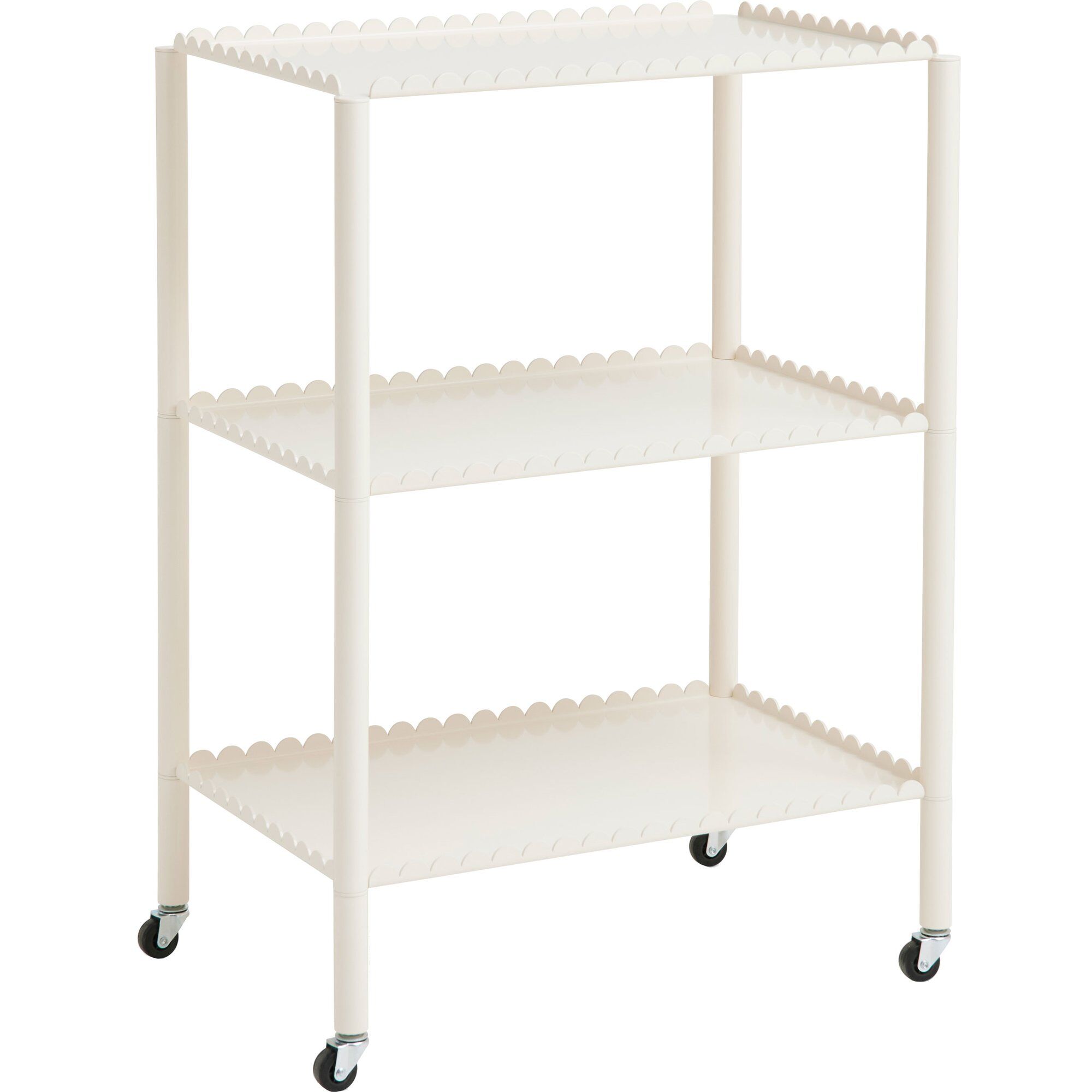 Hay Arcs Trolley High Vogn  Eggshell
