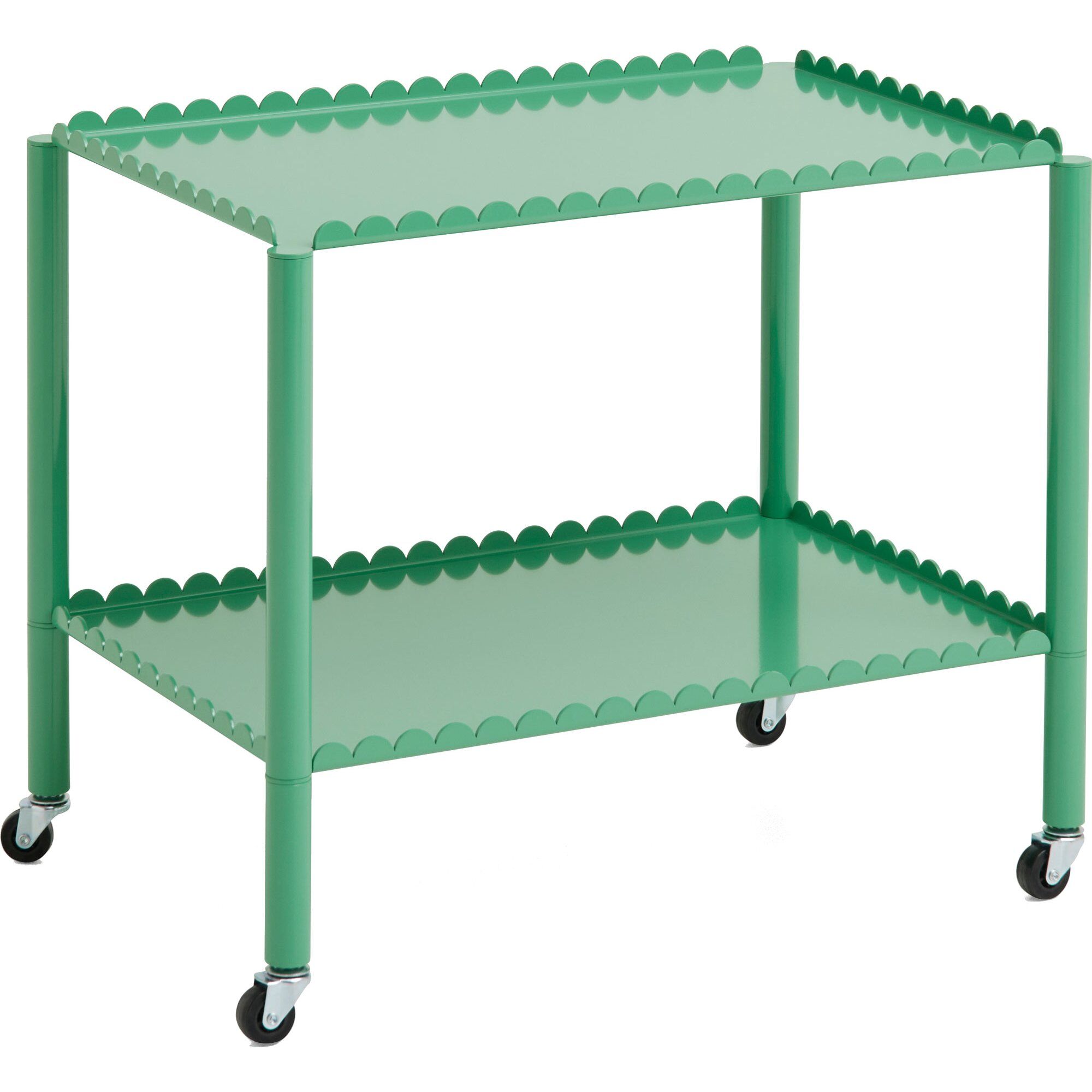 Hay Arcs Trolley Low Vogn  Jade Green