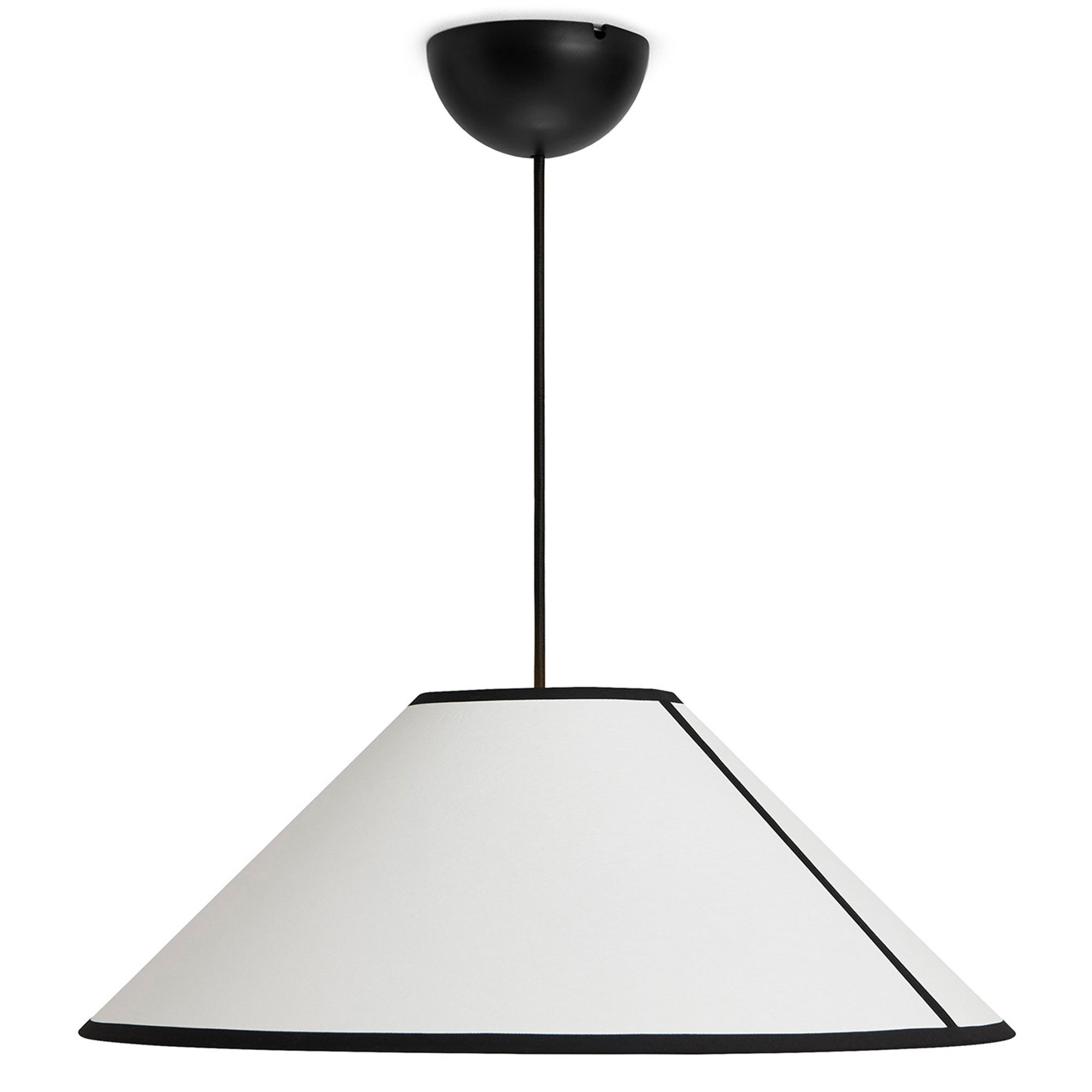 Hay Ava Cone Pendant Pendellampa 50 Cm  Vit