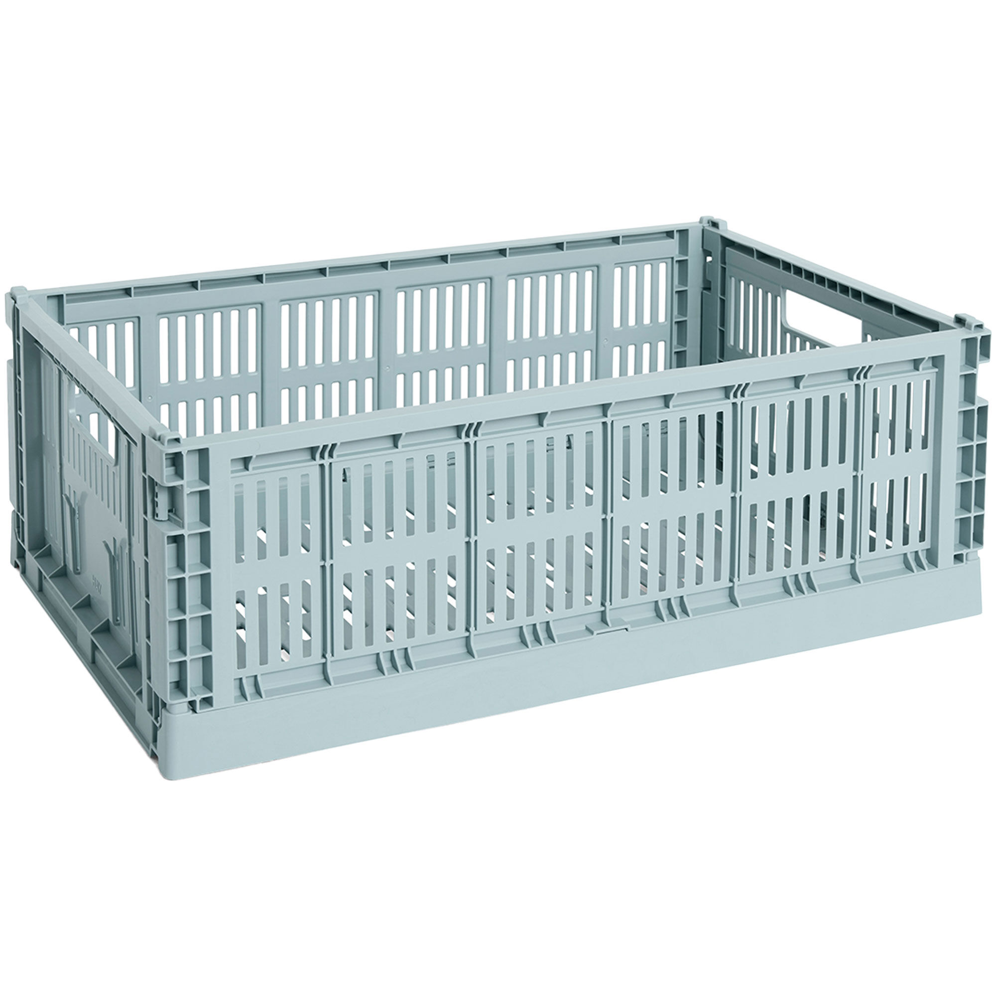 Hay Colour Crate Large Opbevaringskasse  Dusty Blue