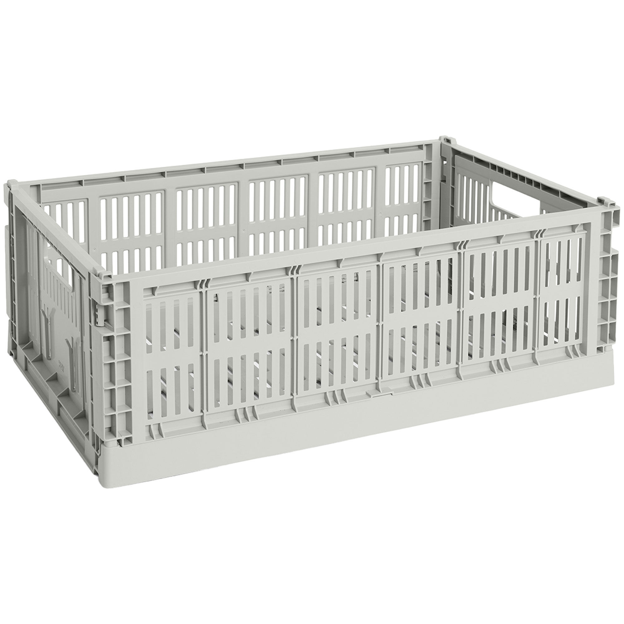 Hay Colour Crate Large Opbevaringskasse  Grå
