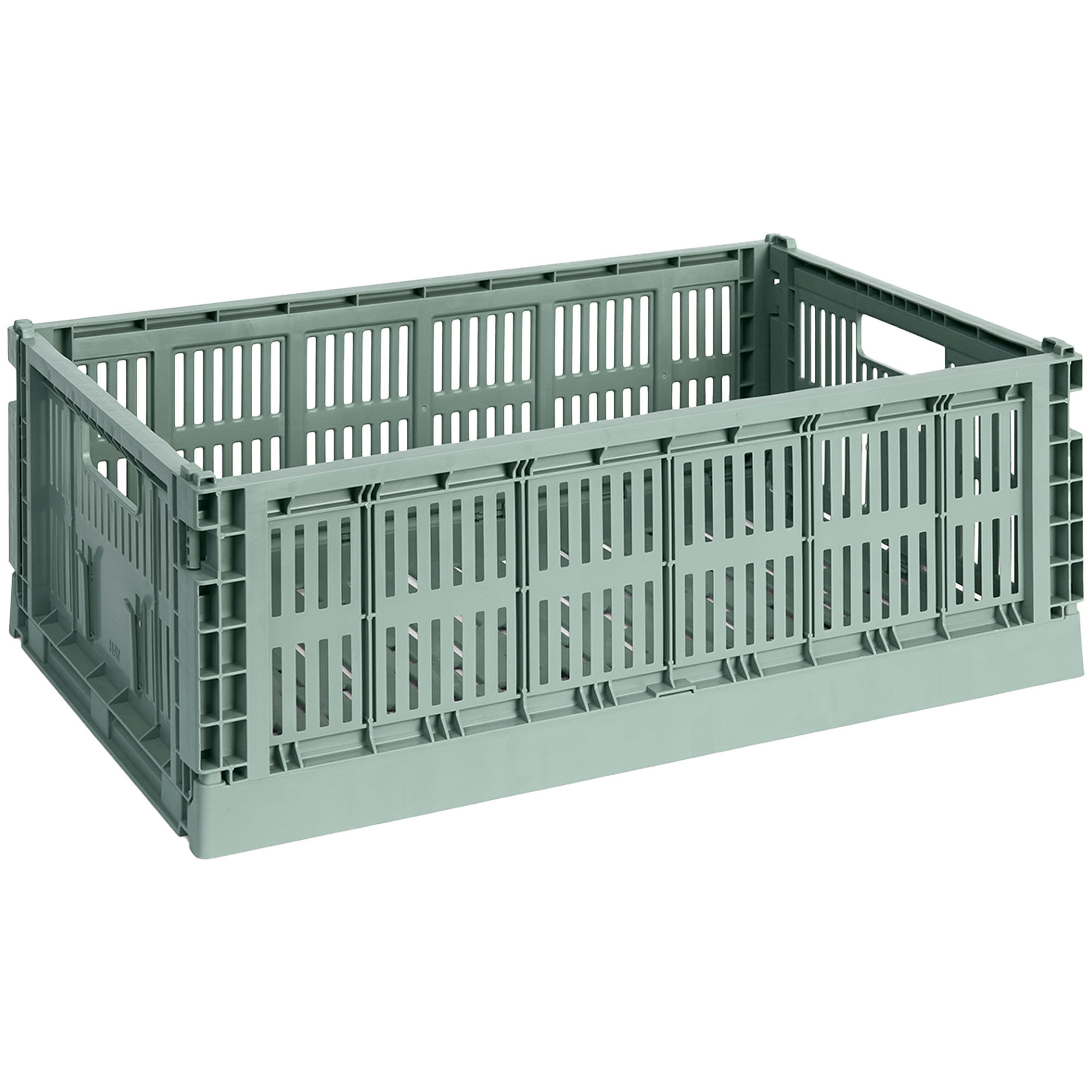 Hay Colour Crate Large Opbevaringskasse  Sage Green