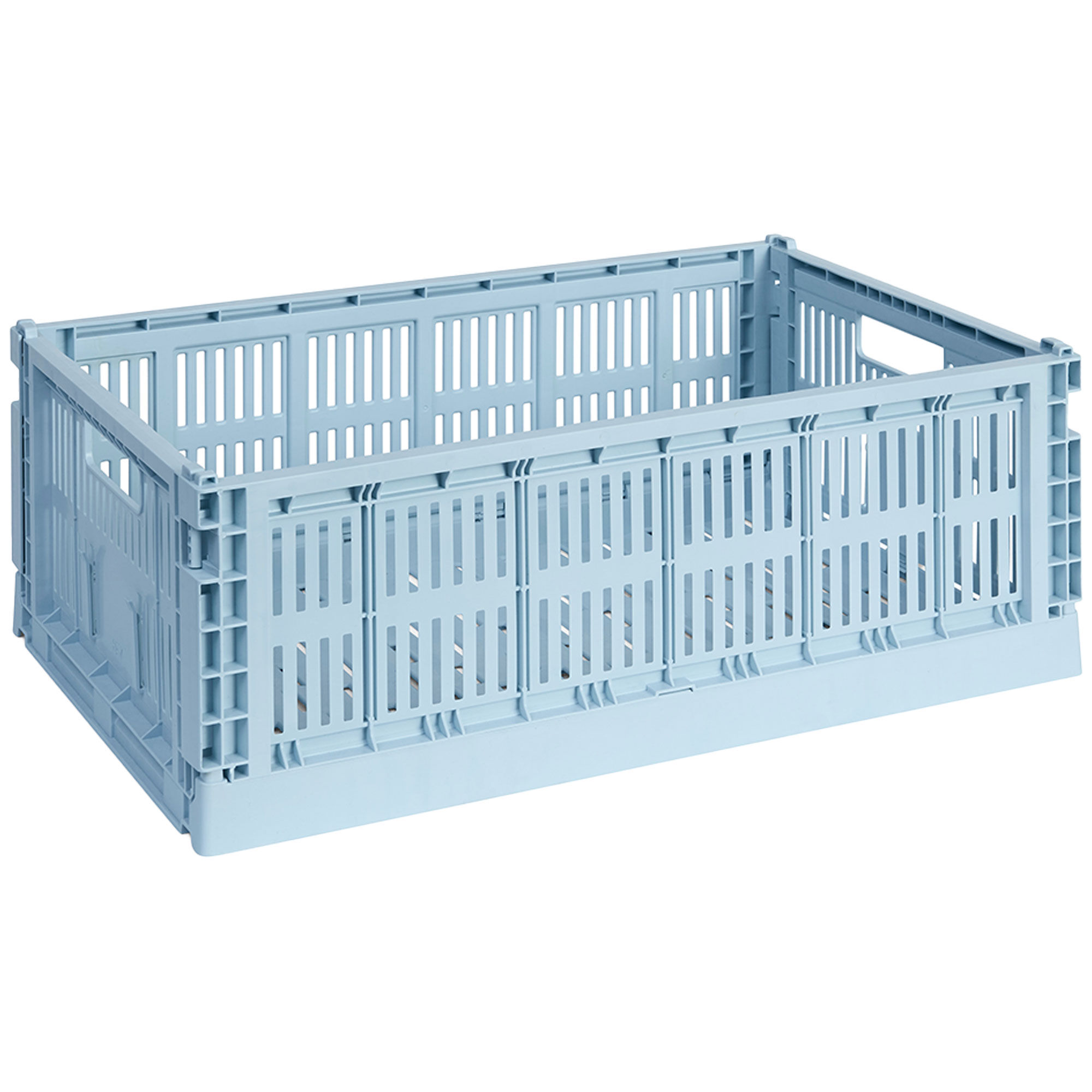 Hay Colour Crate Large Opbevaringskasse  Soft Blue