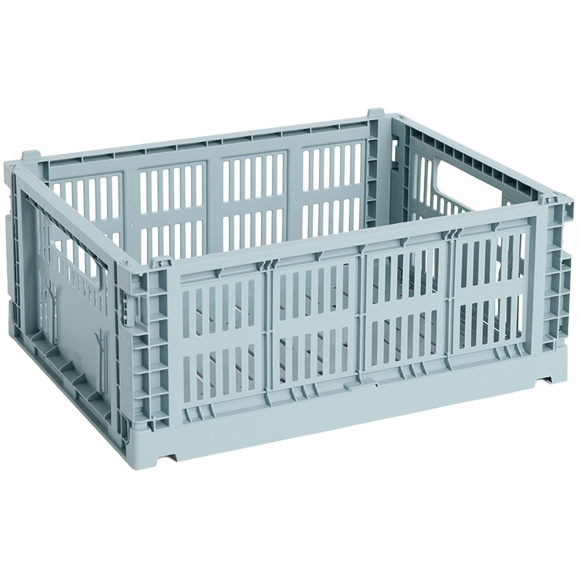 Hay Colour Crate Medium Opbevaringskasse  Dusty Blue