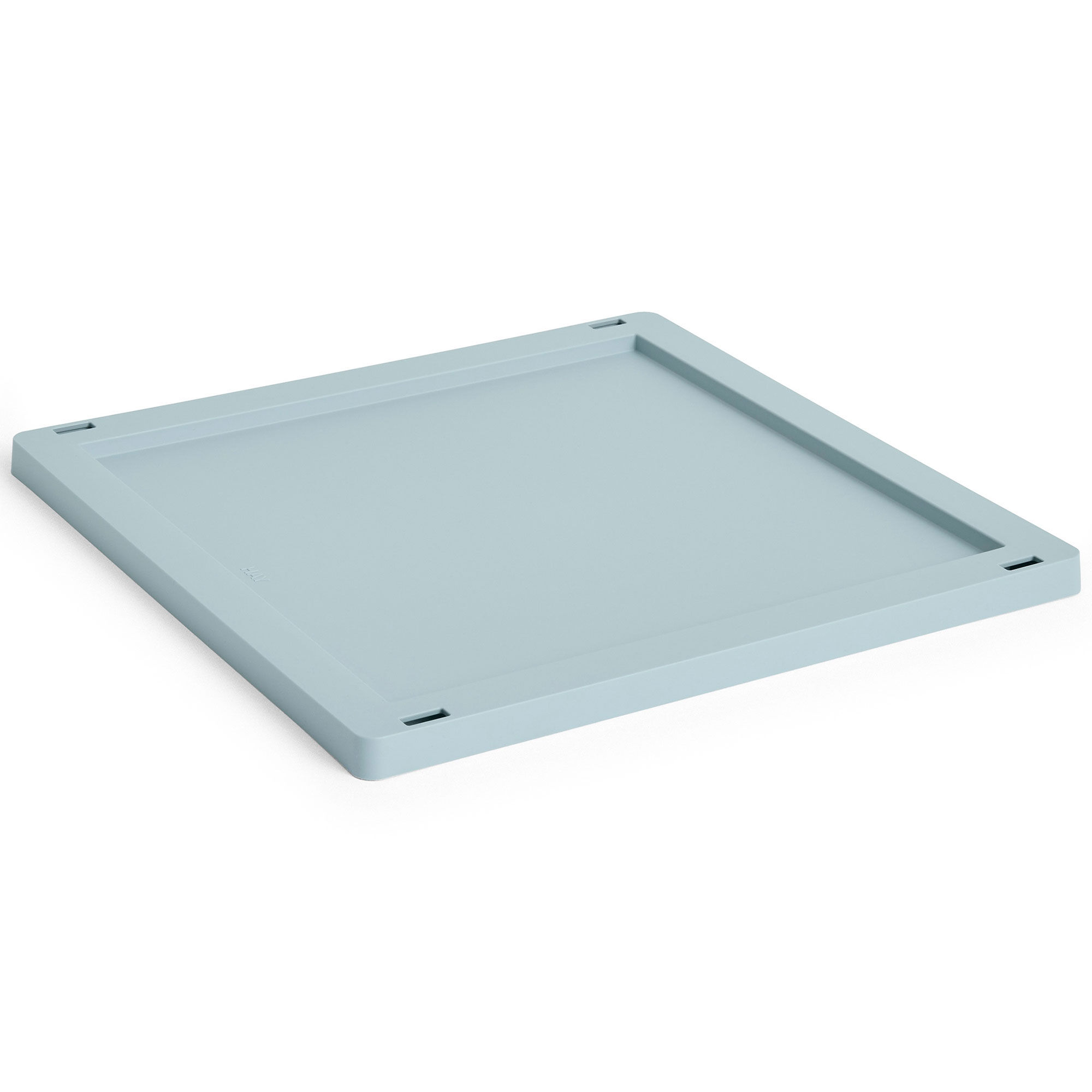 Hay Colour Crate Medium Square Cube Låg  Dusty Blue