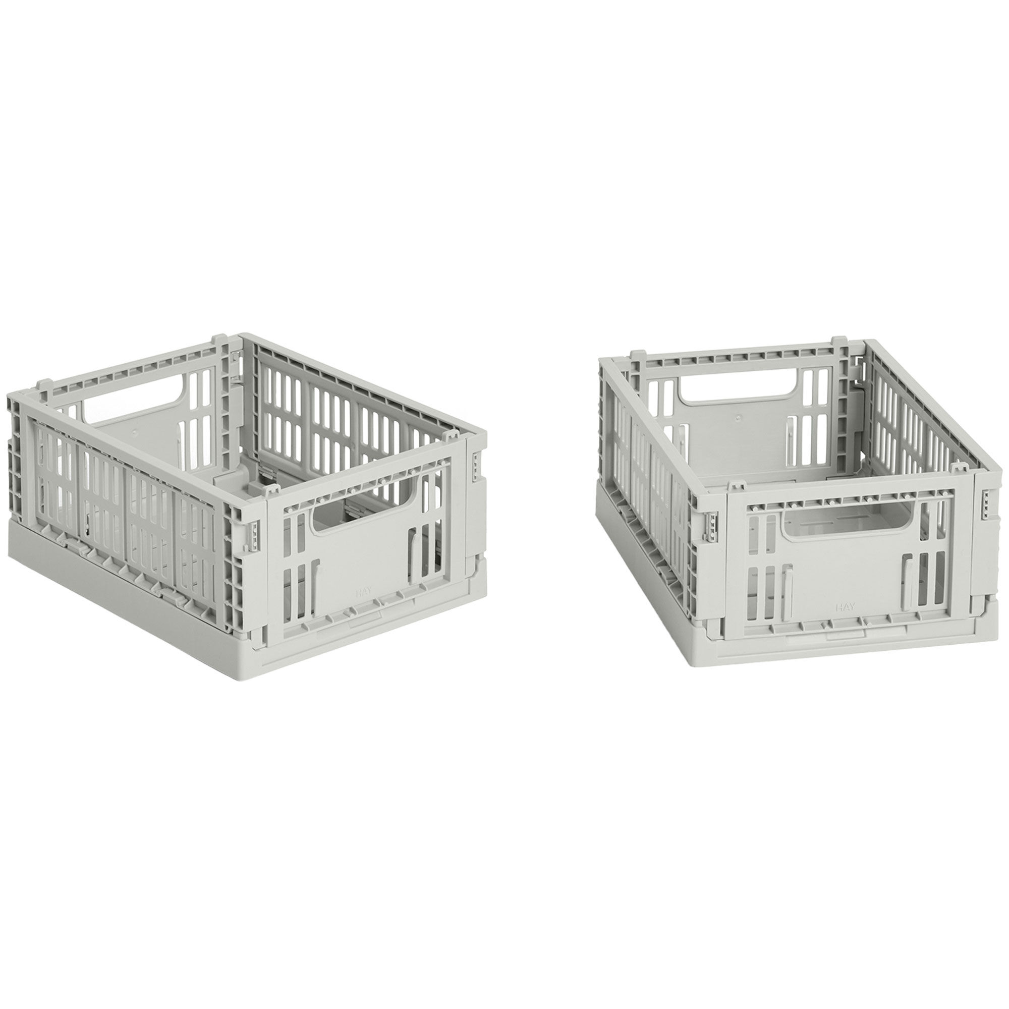 Hay Colour Crate Mini Opbevaringskasse  Grå    Stk