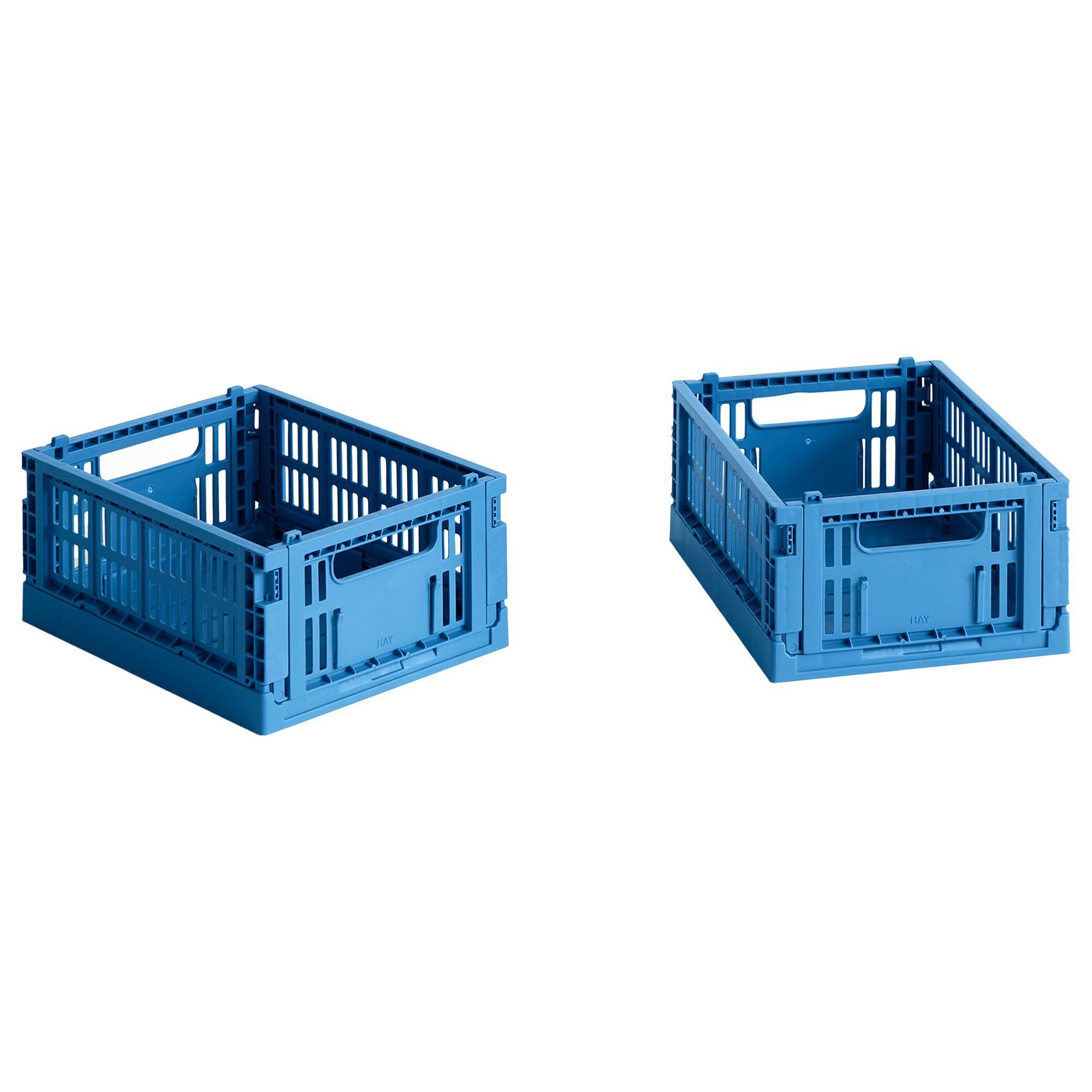 Hay Colour Crate Opbevaringskasse Mini Electric Blue    Stk