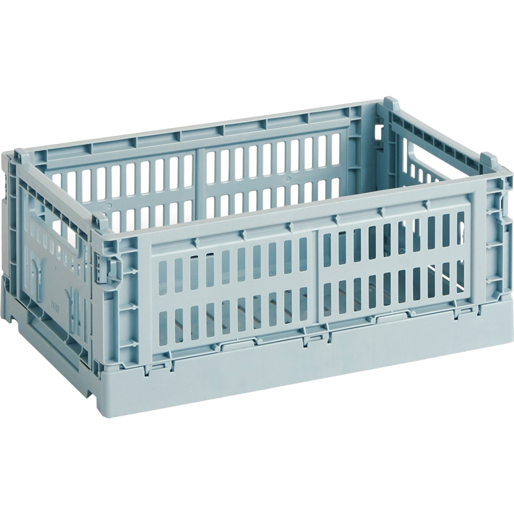 Hay Colour Crate Opbevaringskasse  Small  Dusty Blue