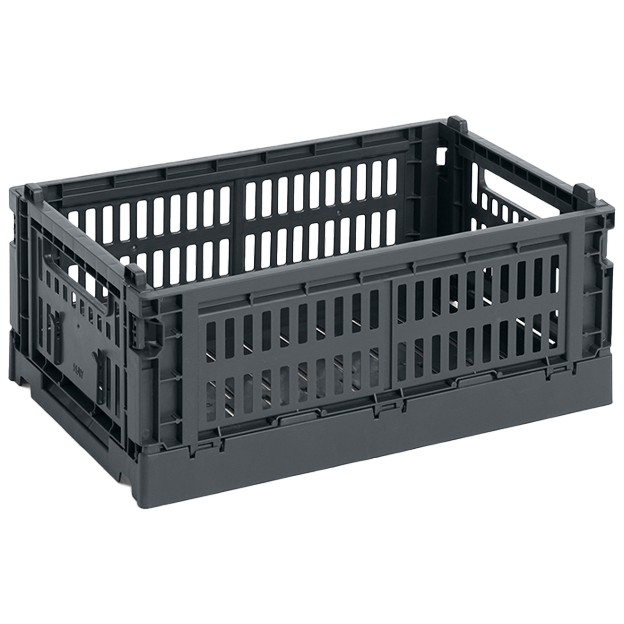 Hay Colour Crate Small Opbevaringskasse  Charcoal
