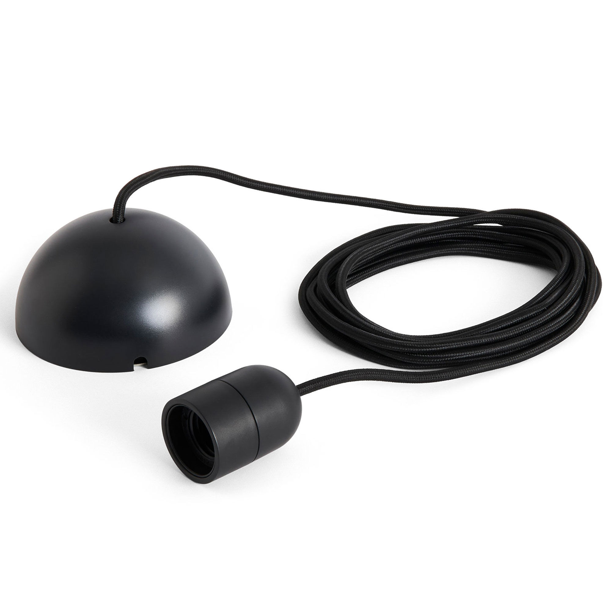 Hay Common Pendant Cord Set Sladdset  Soft Black