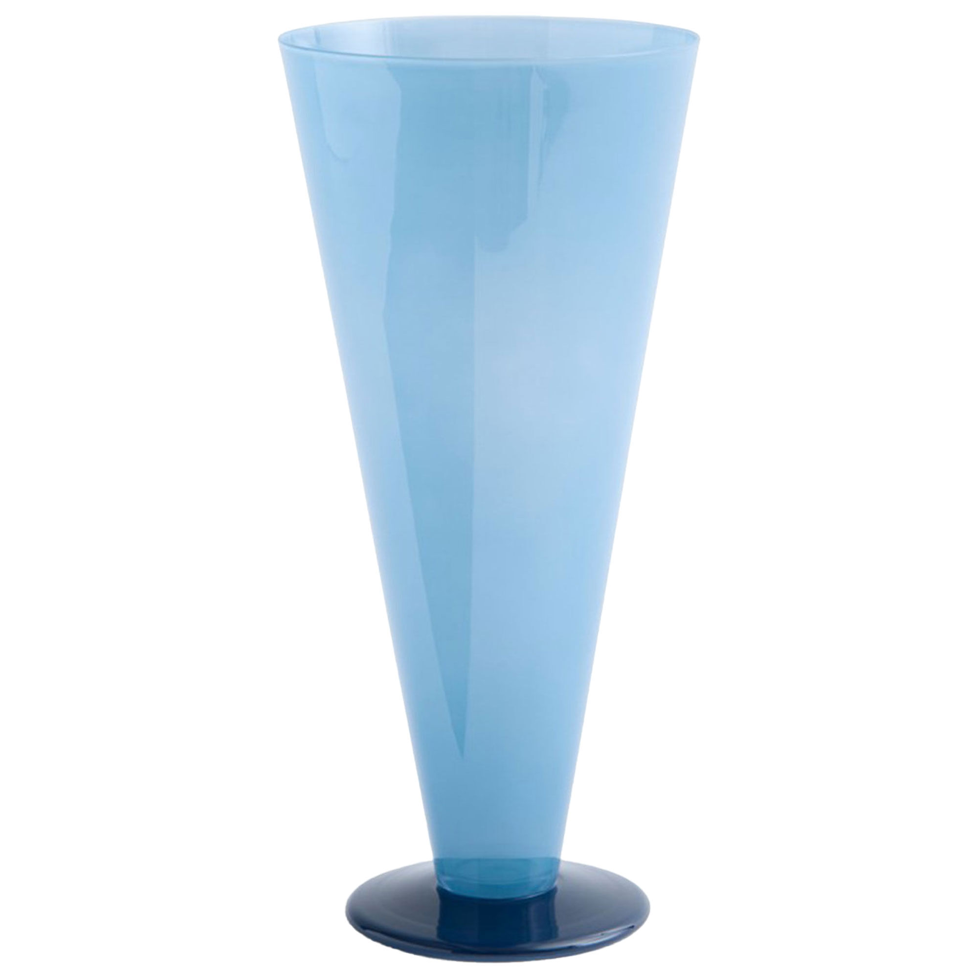 Hay Conical Vase Large  Petrolblå Mørkeblå