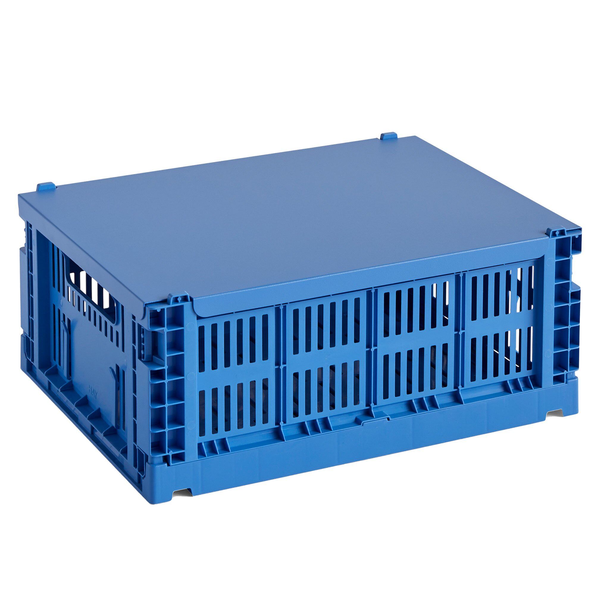 Hay Låg  Colour Crate  Electric Blue  Medium