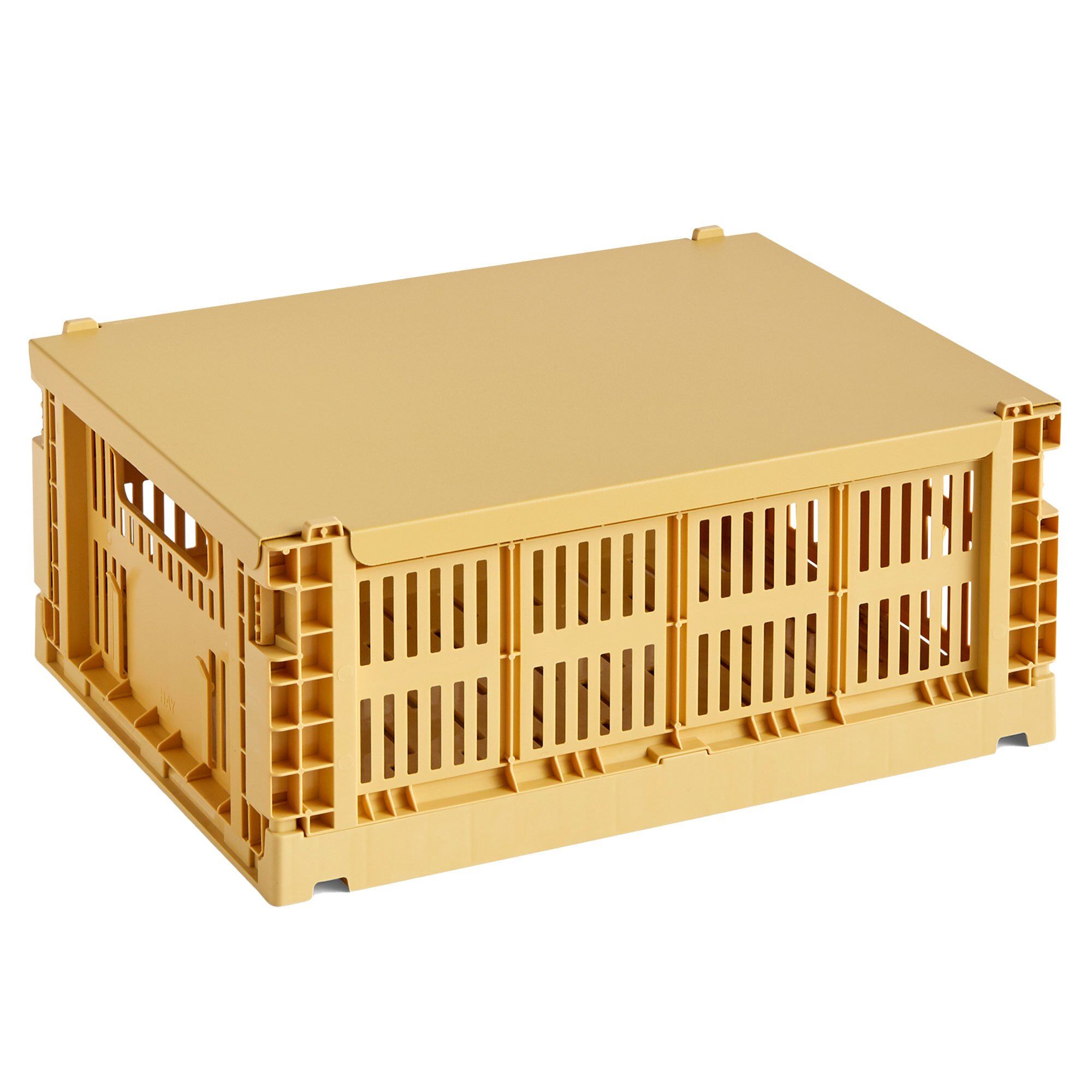 Hay Låg  Colour Crate  Golden Yellow  Medium
