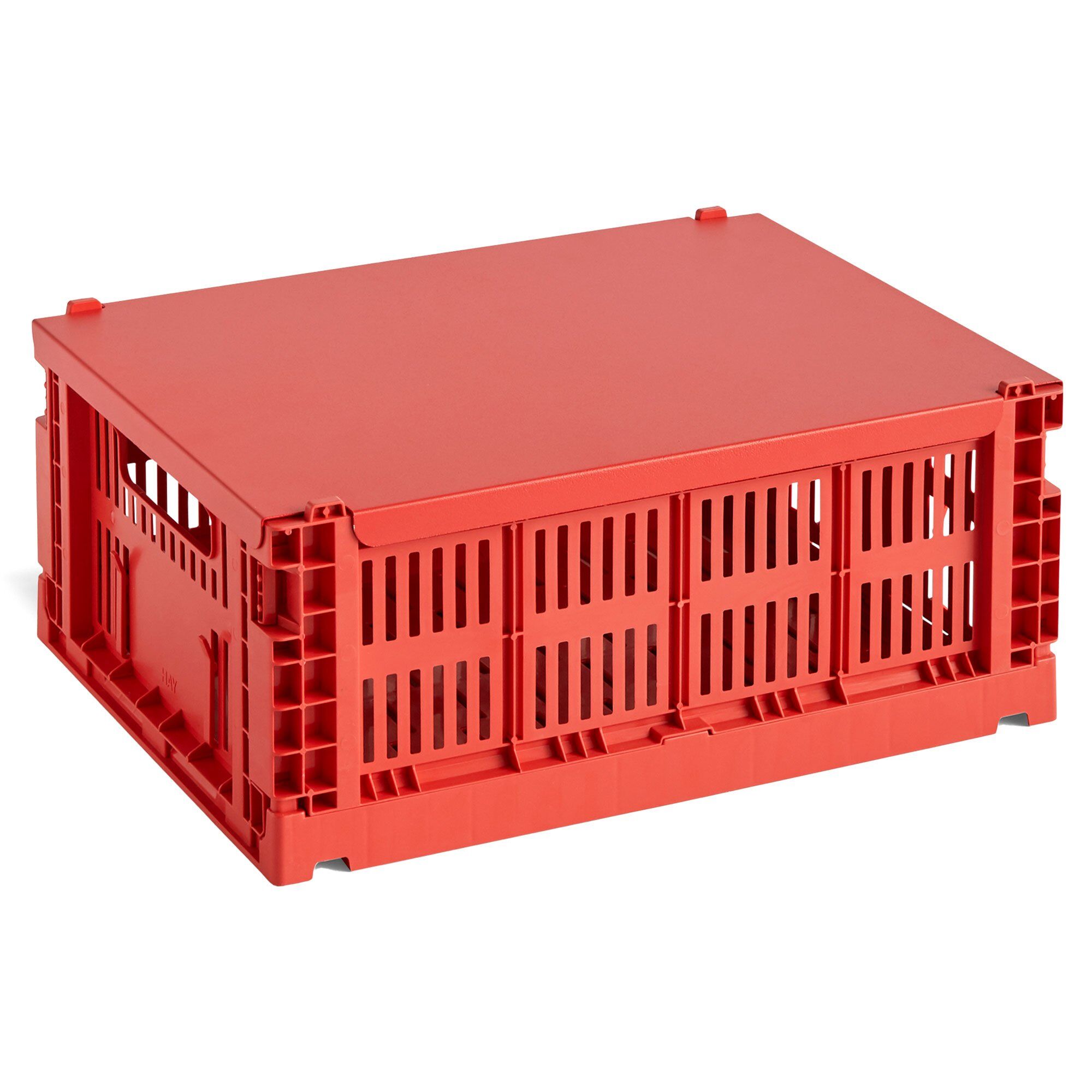 Hay Låg  Colour Crate  Rød  Medium
