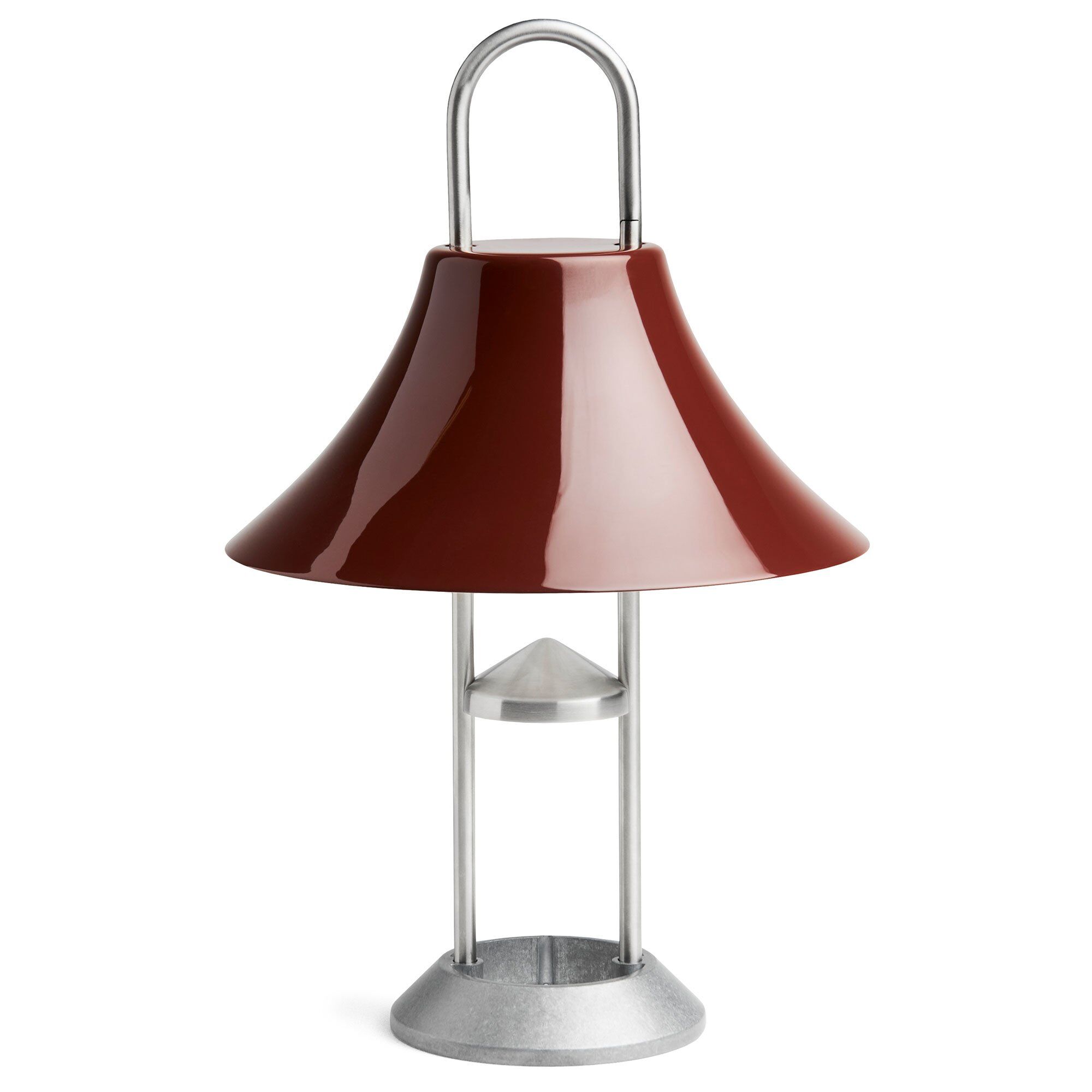 Hay Mousqueton Portable Bordlampe  Red