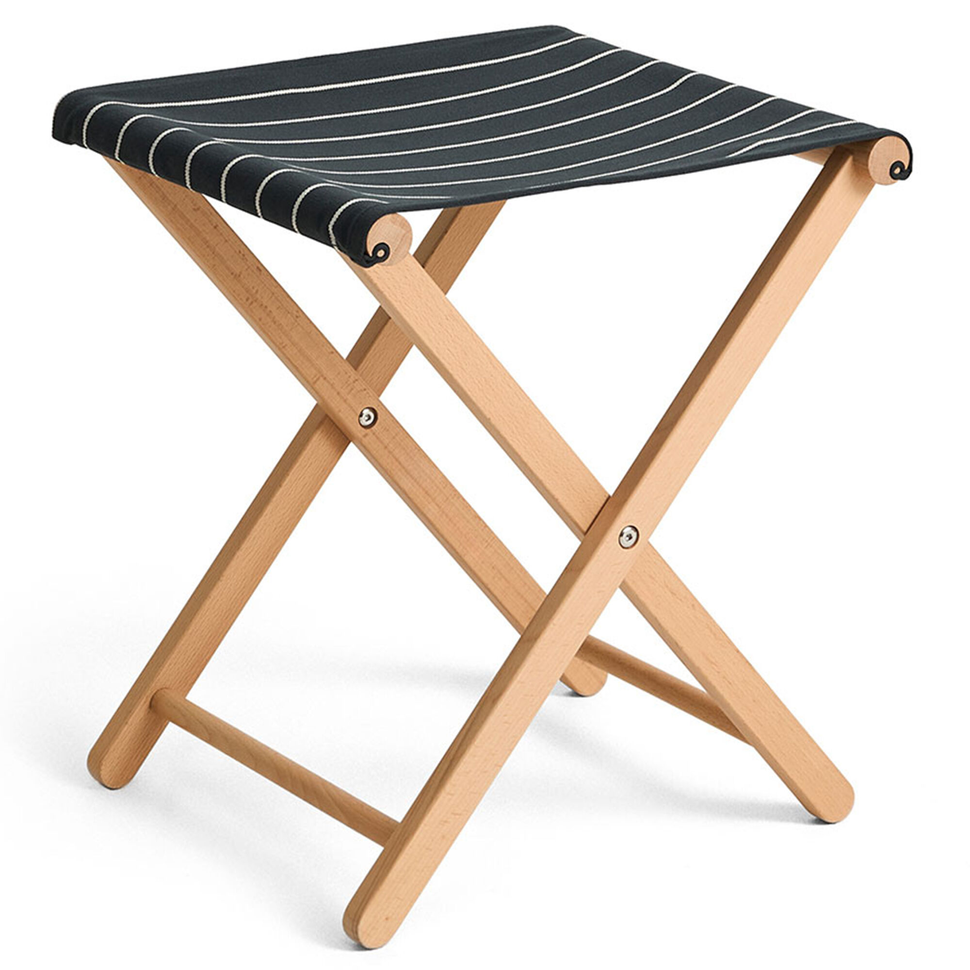 Hay Outdoor Market Sammenklappelig Skammel  Sort Beige