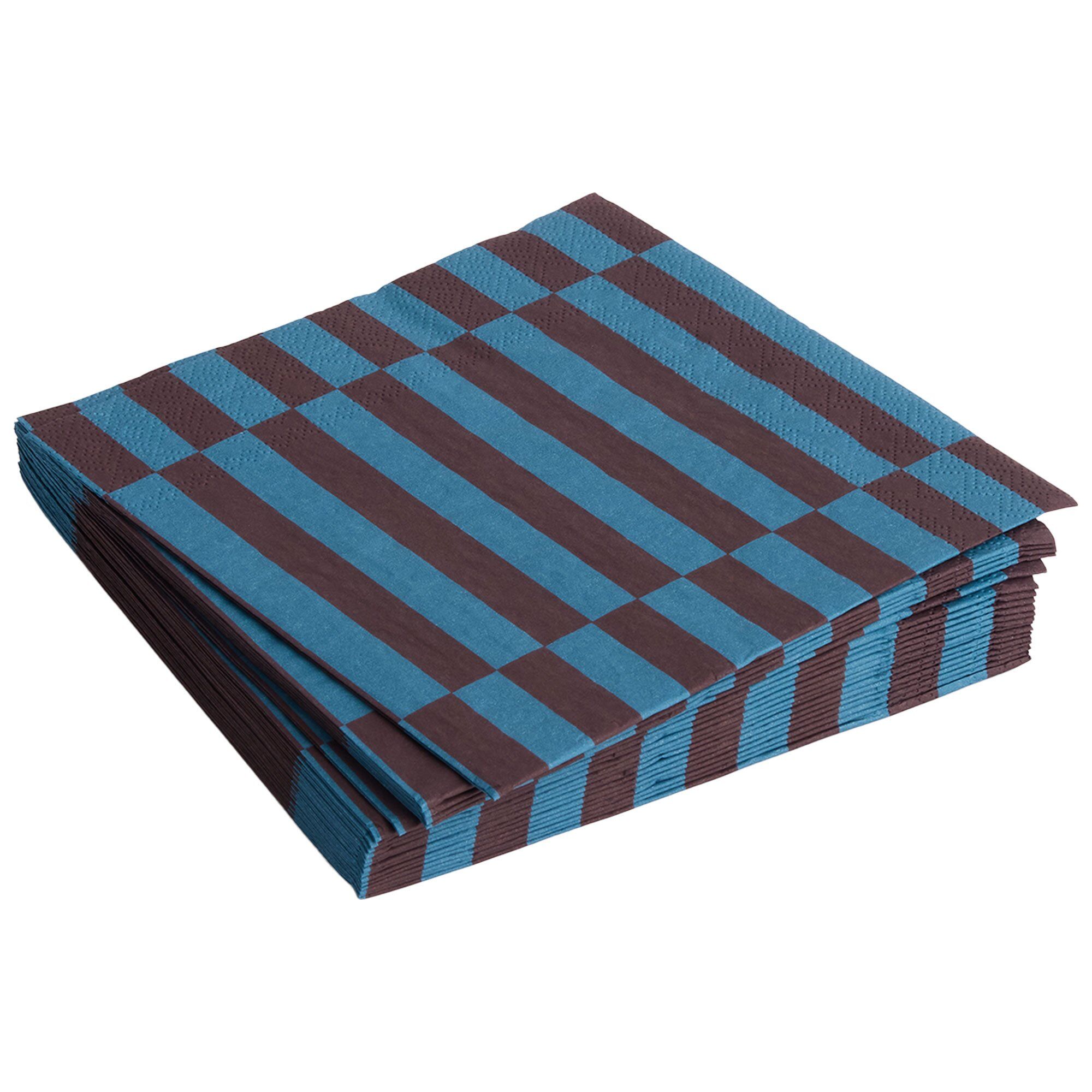 Hay Pattern Frokostserviet  Anthracite Bordeaux