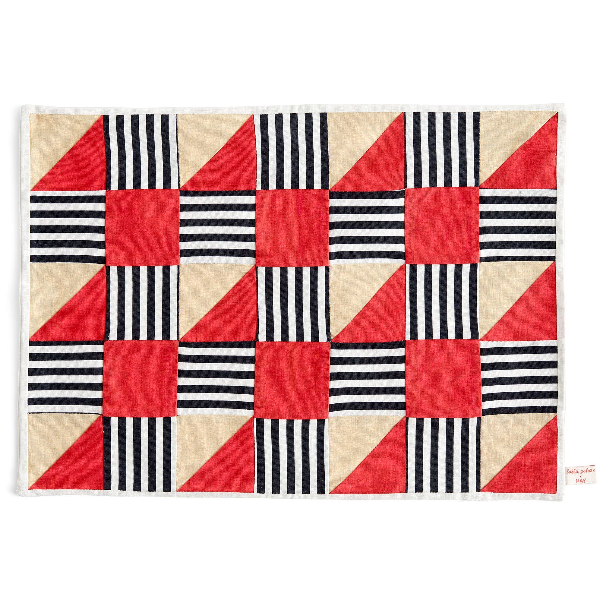 Hay Sobremesa Dækkeserviet  Stripe Red