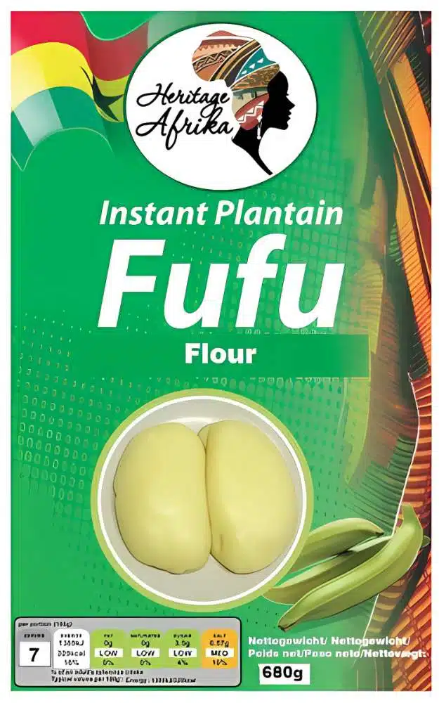 Heritage Afrika Plantain Fufu Mel 680